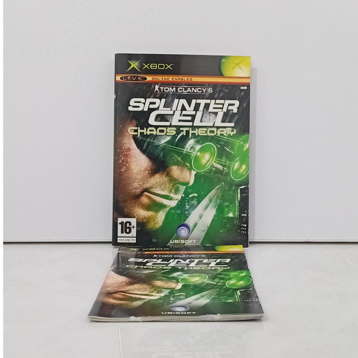 Splinter Cell Chaos Theory دفترچه و کاور اورجینال