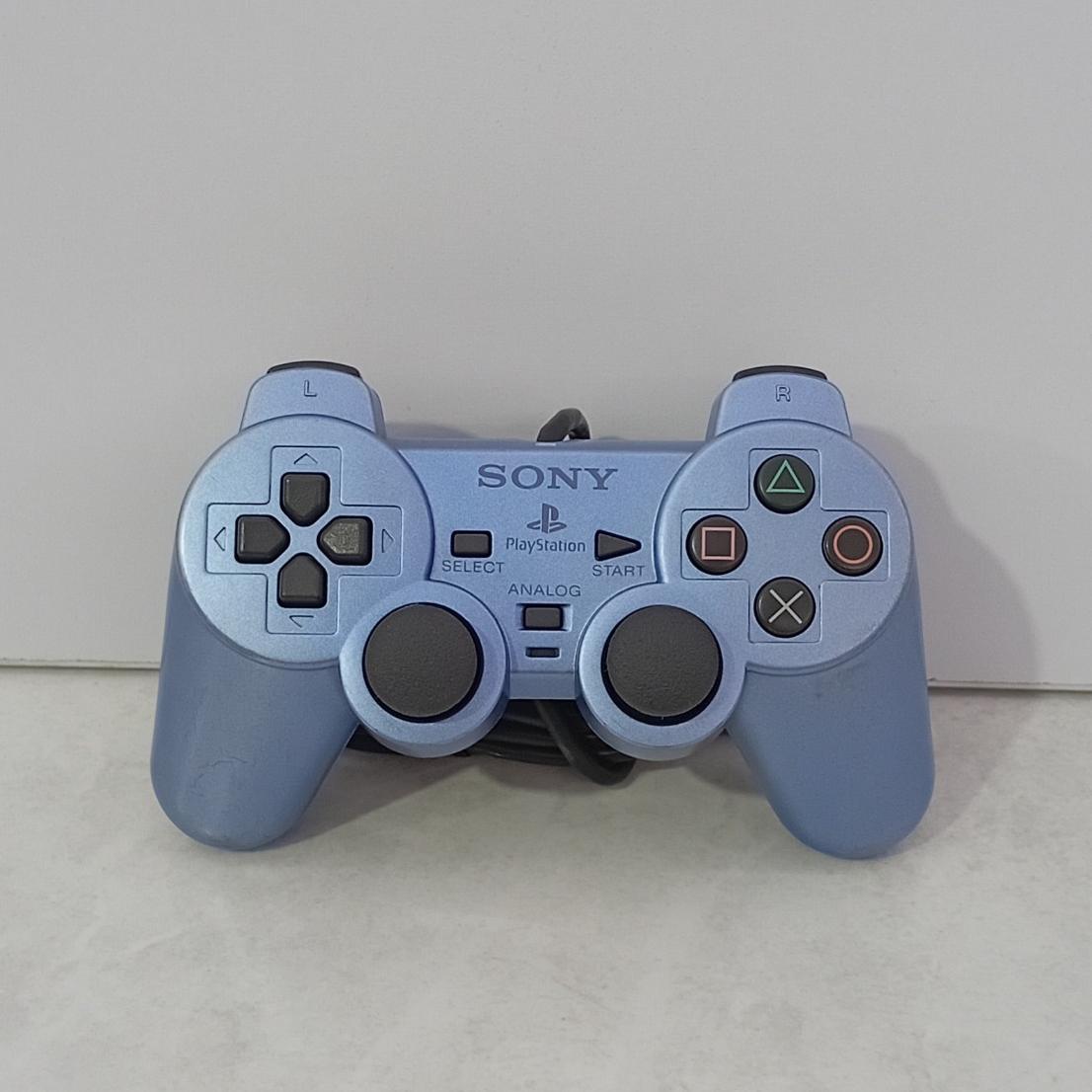 دسته اورجینال PS2 باندل Aqua Blue