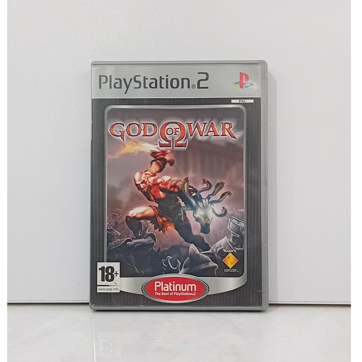 God of War 1 اورجینال PS2 تکمیل PAL بریتانیا