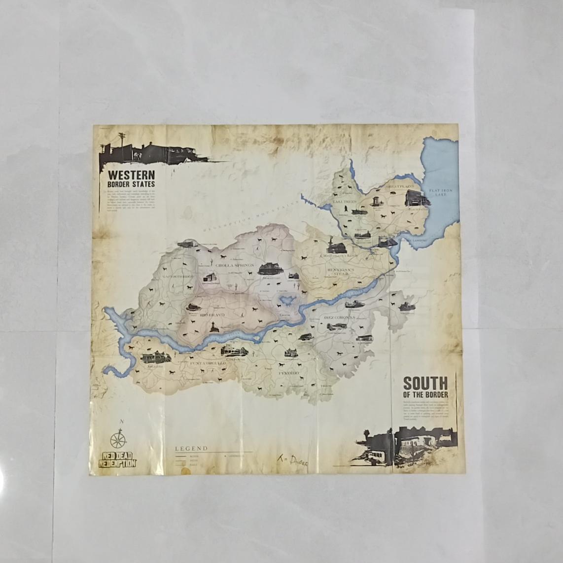 مپ اورجینال Red Dead Redemption 1