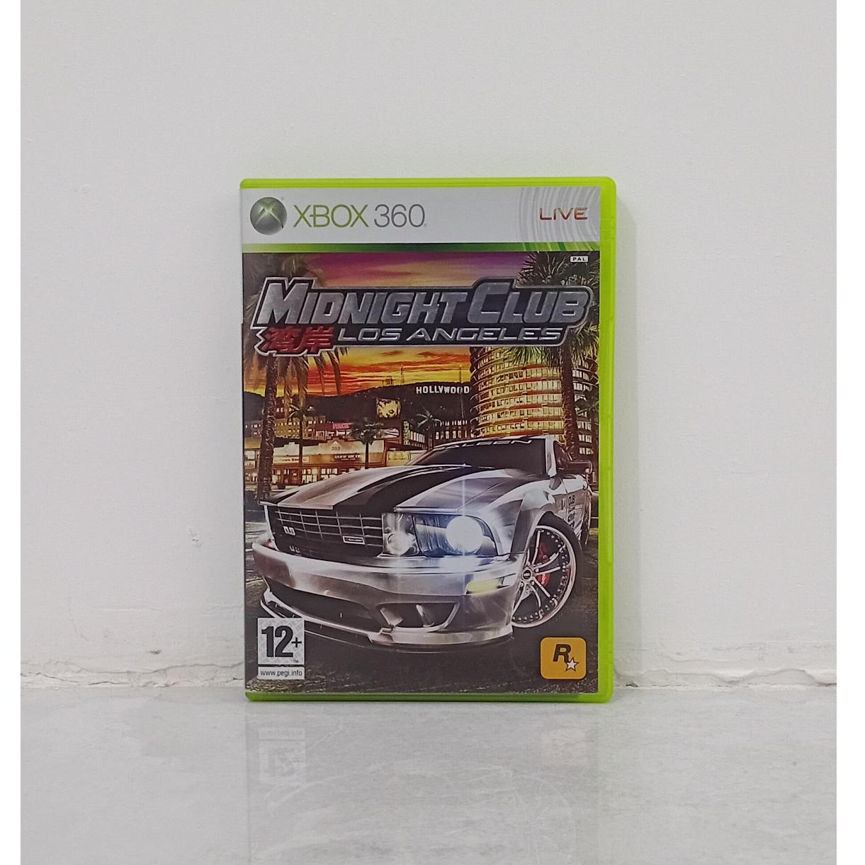 Midnight Club تکمیل XBOX 360 بکوارد PAL