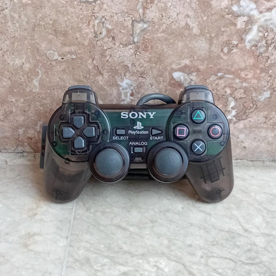 دسته اورجینال PS1 فت مدل Clear Black ساخت JAPAN