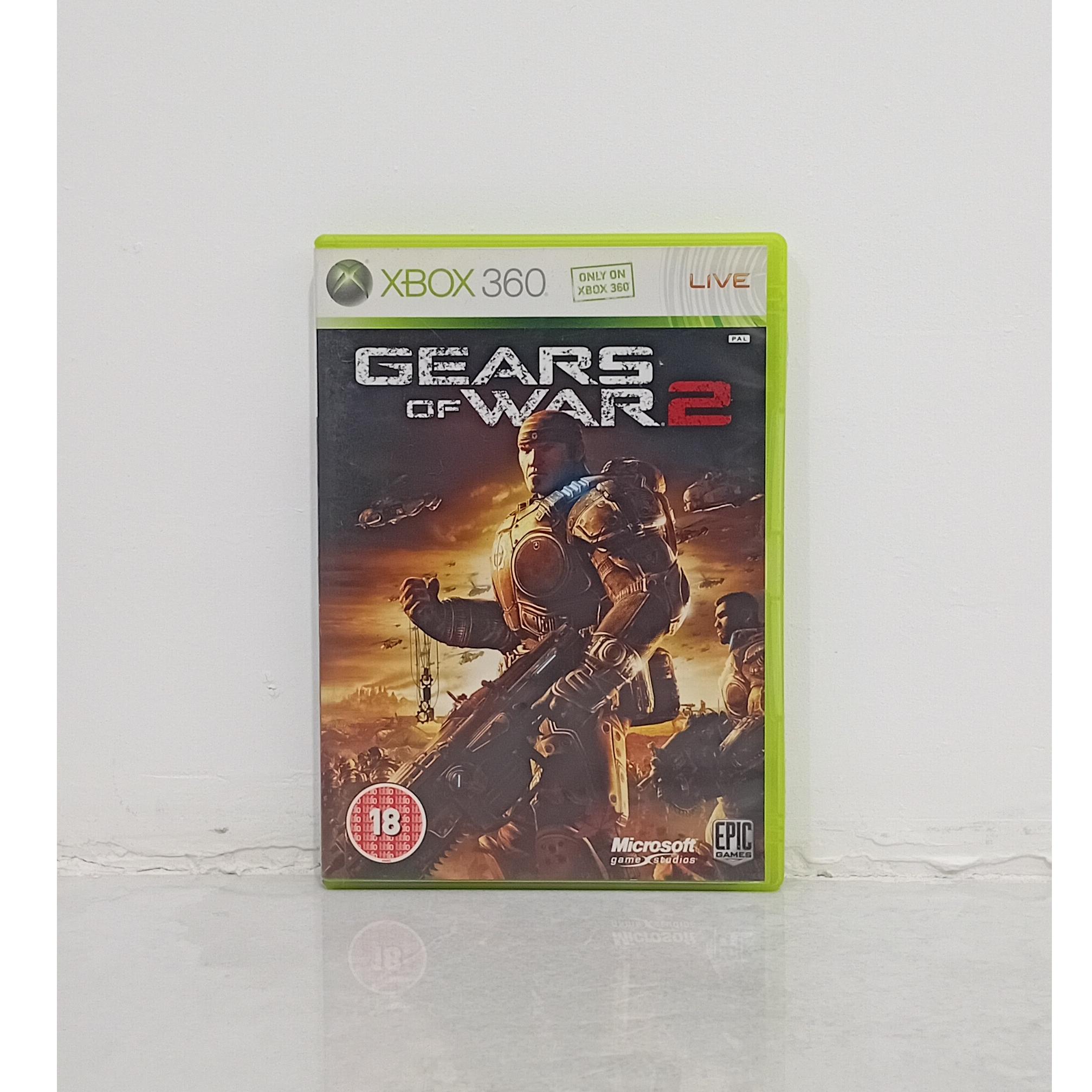 Gears of War 2 اورجینال تکمیل PAL انگلیس (بکوارد)