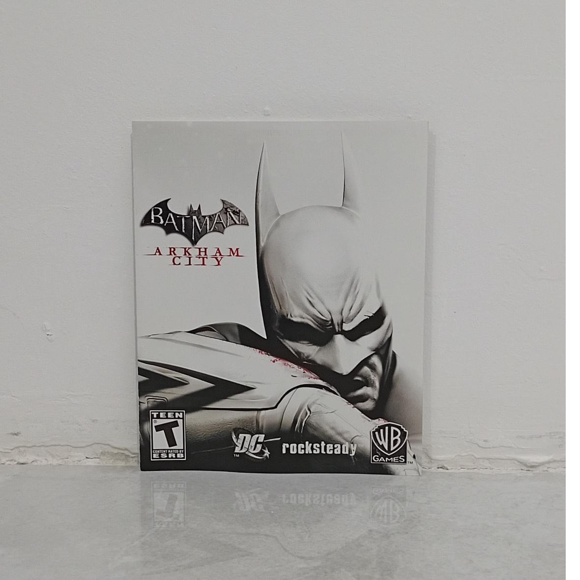 دفترچه اورجینال Batman Arkham City PS3