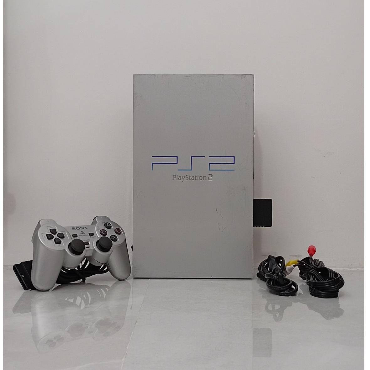 PS2 فت باندل سیلور ژاپن 39000 با دسته اورجینال