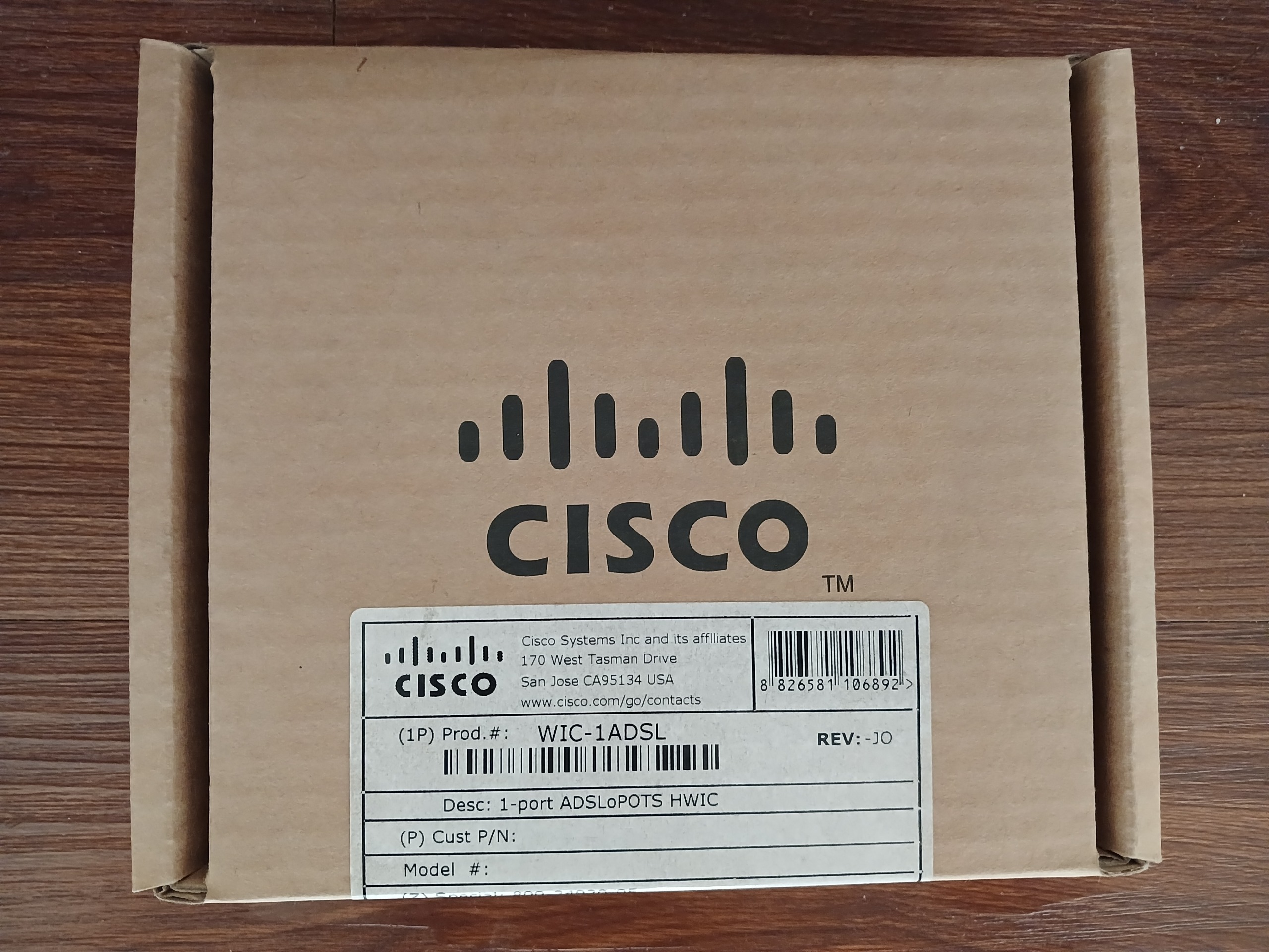 ماژول اورجینال سیسکو WIC-1ADSL با پک اصلی