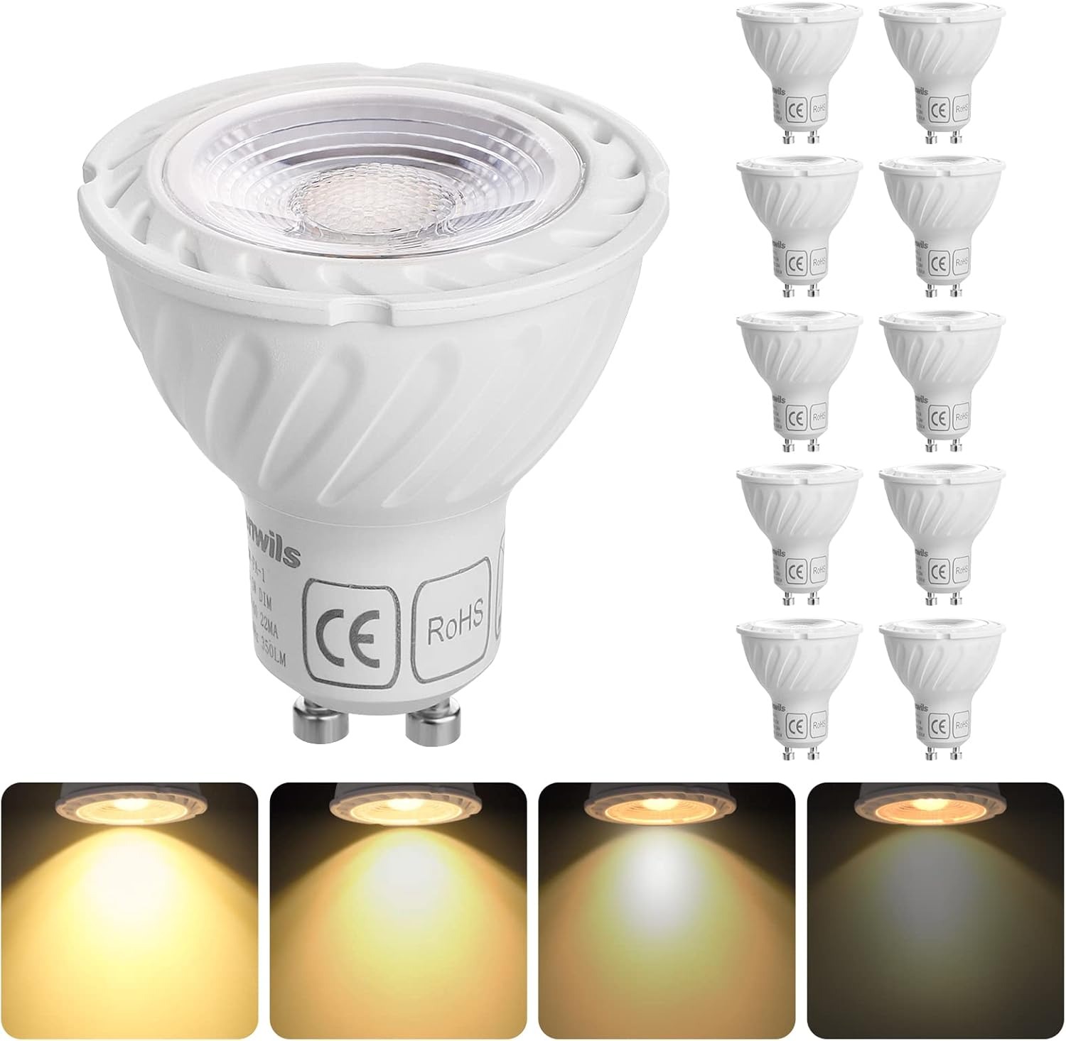 پک 10 عددی لامپ هالوژنی دیمر دار DEWENWILS