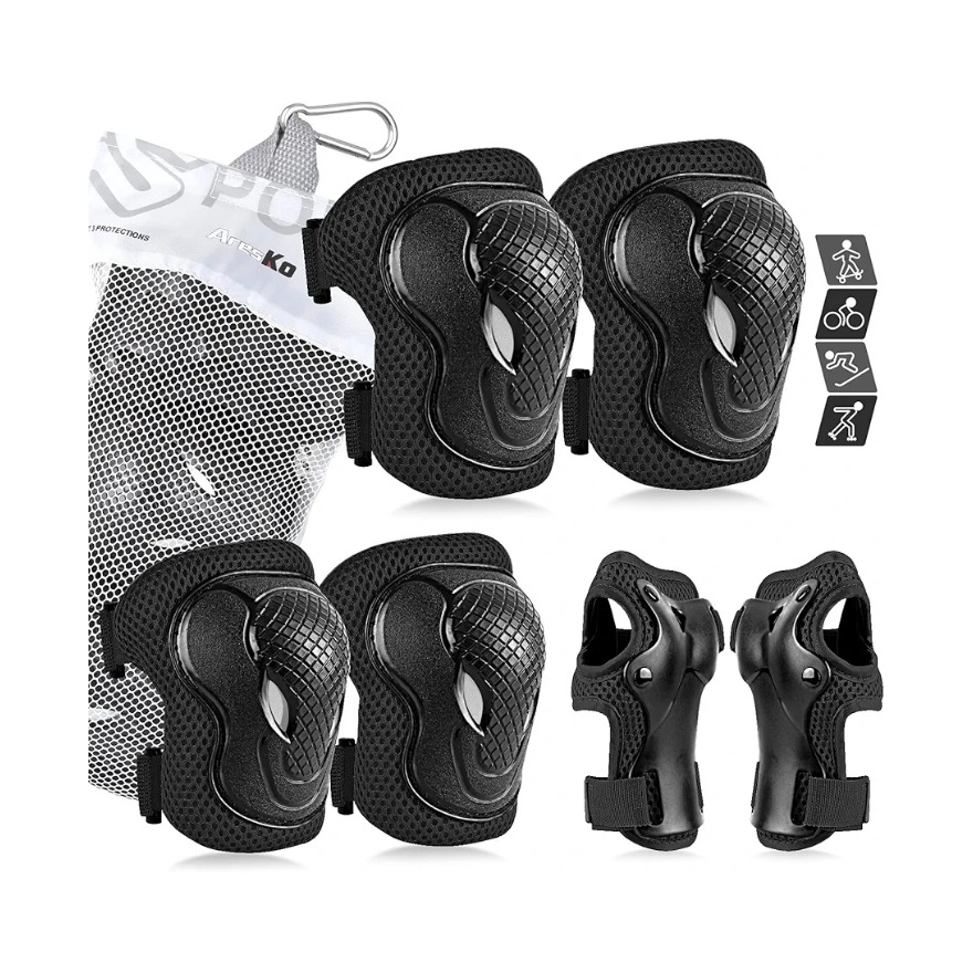 ست محافظتی اسکیت اورجینال برند Aresko