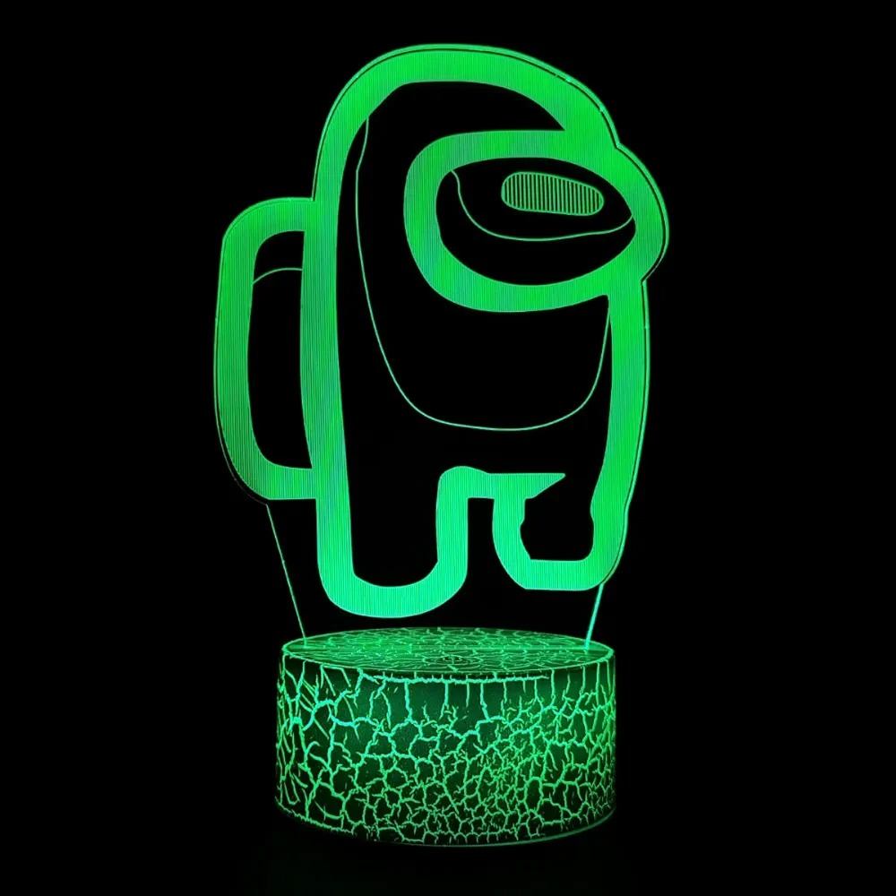 آیکون لایت سه بعدی اورجینال شخصیت among us