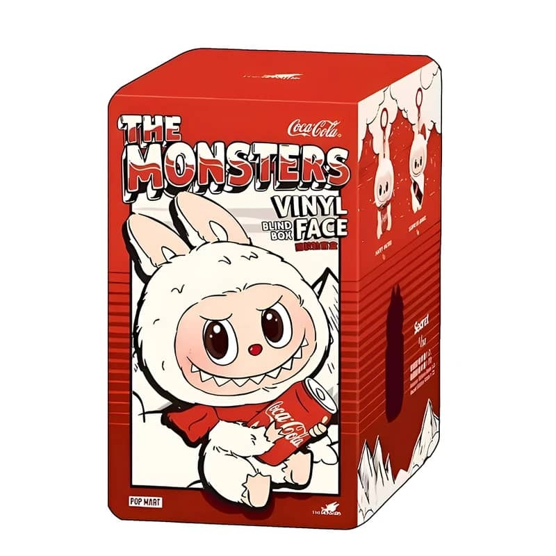 عروسک شانسی لوبوبو طرح کوکاکولا