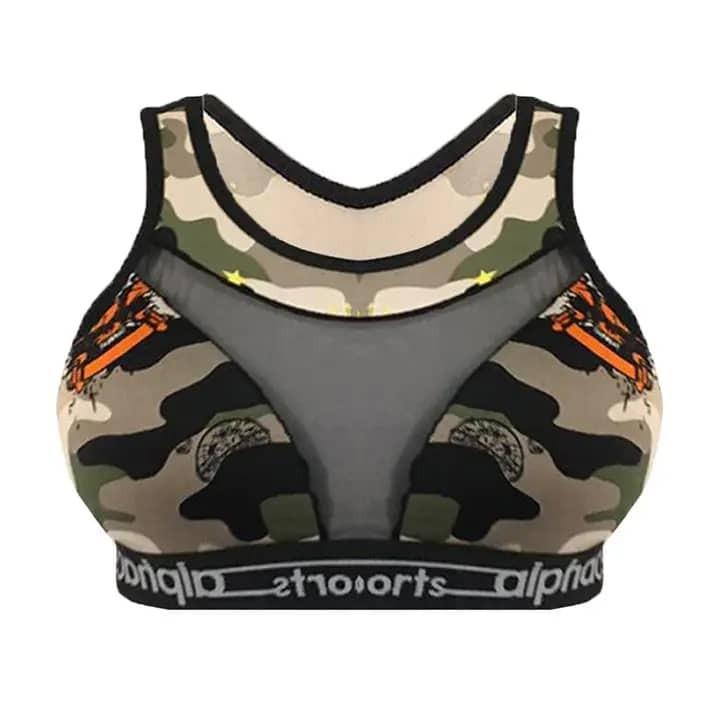 لباس زیر زنانه نیم تنه نخی طرح چریکی