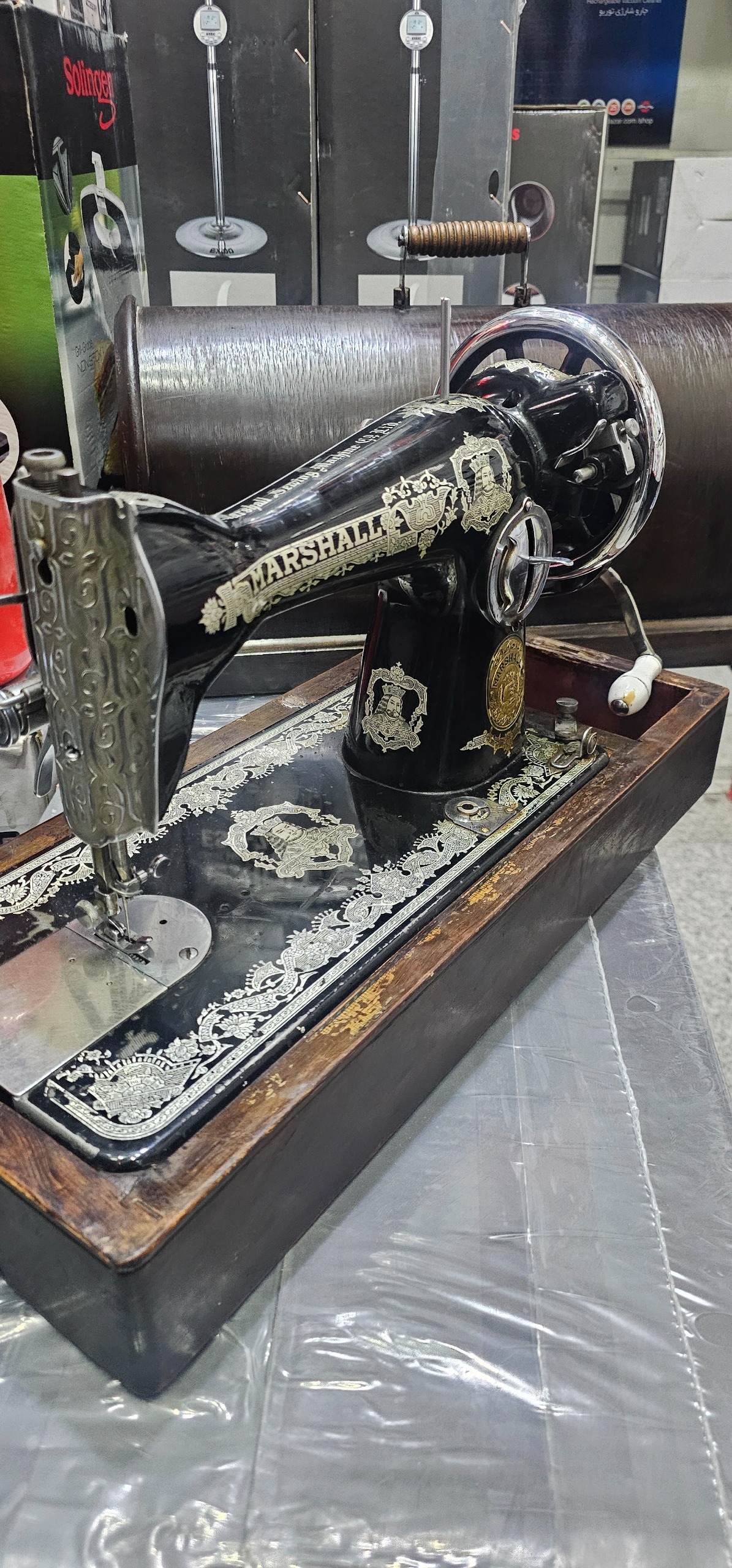 چرخ خیاطی مارشال کلکسیونی
