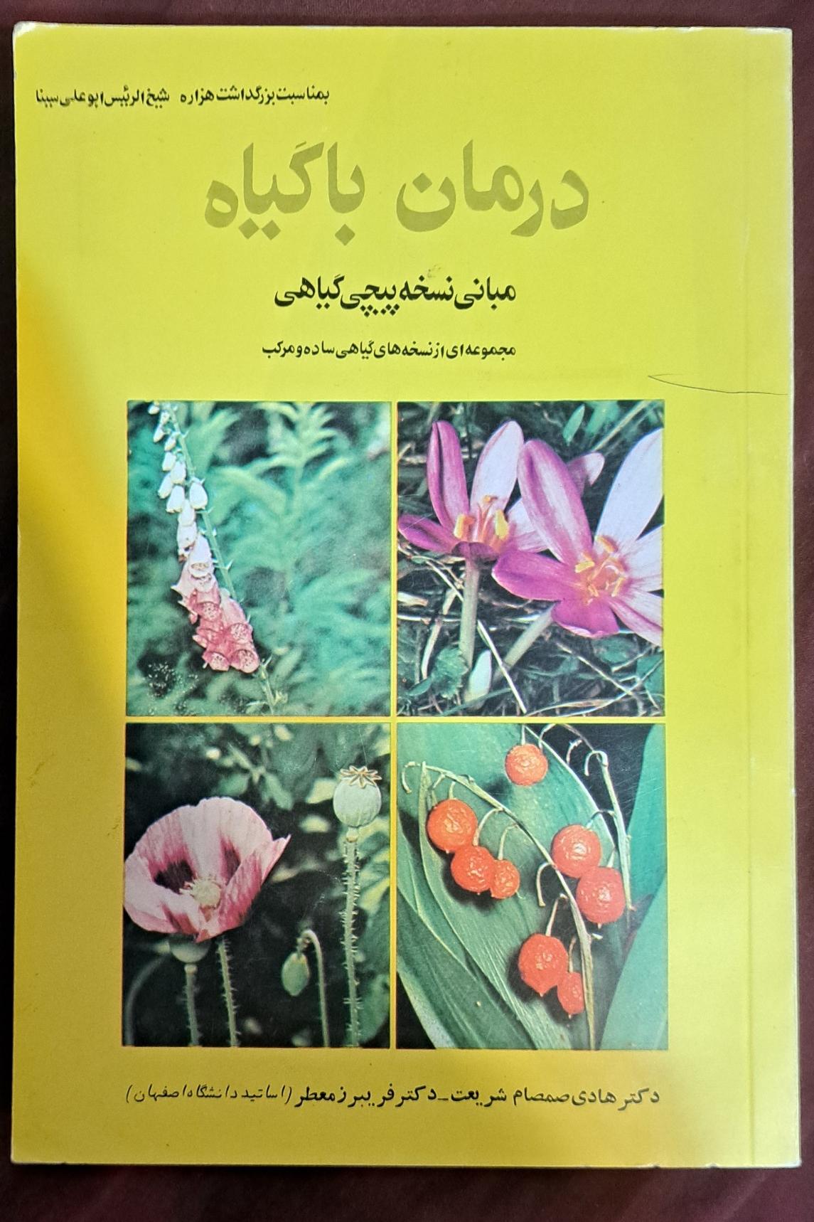 درمان گیاه؛ مبانی نسخه پیچی گیاهی