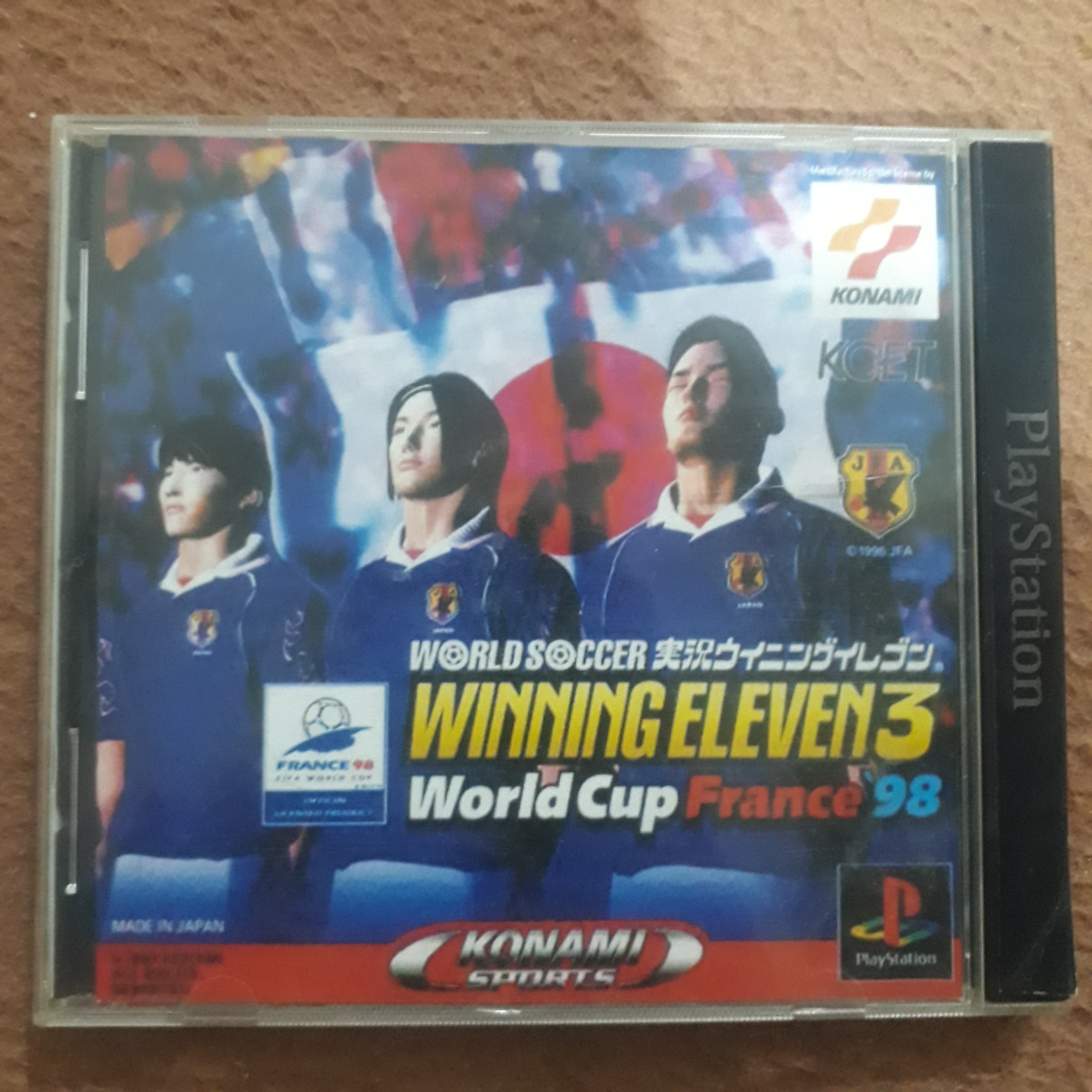بازی فوتبال98 eleven3 اصلی ps1