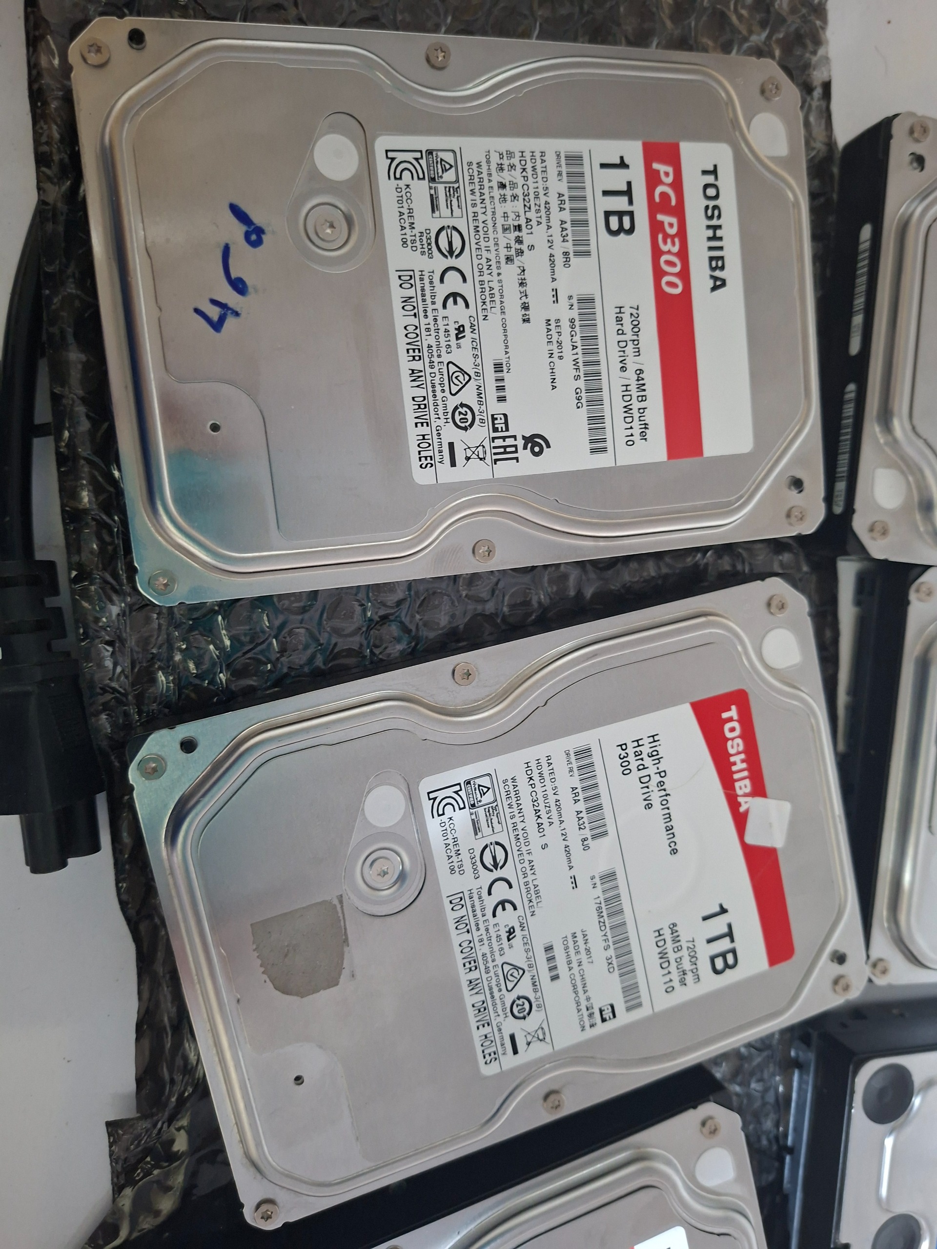 هارد Toshiba Red یک ترابایت 100 درصد سلامت