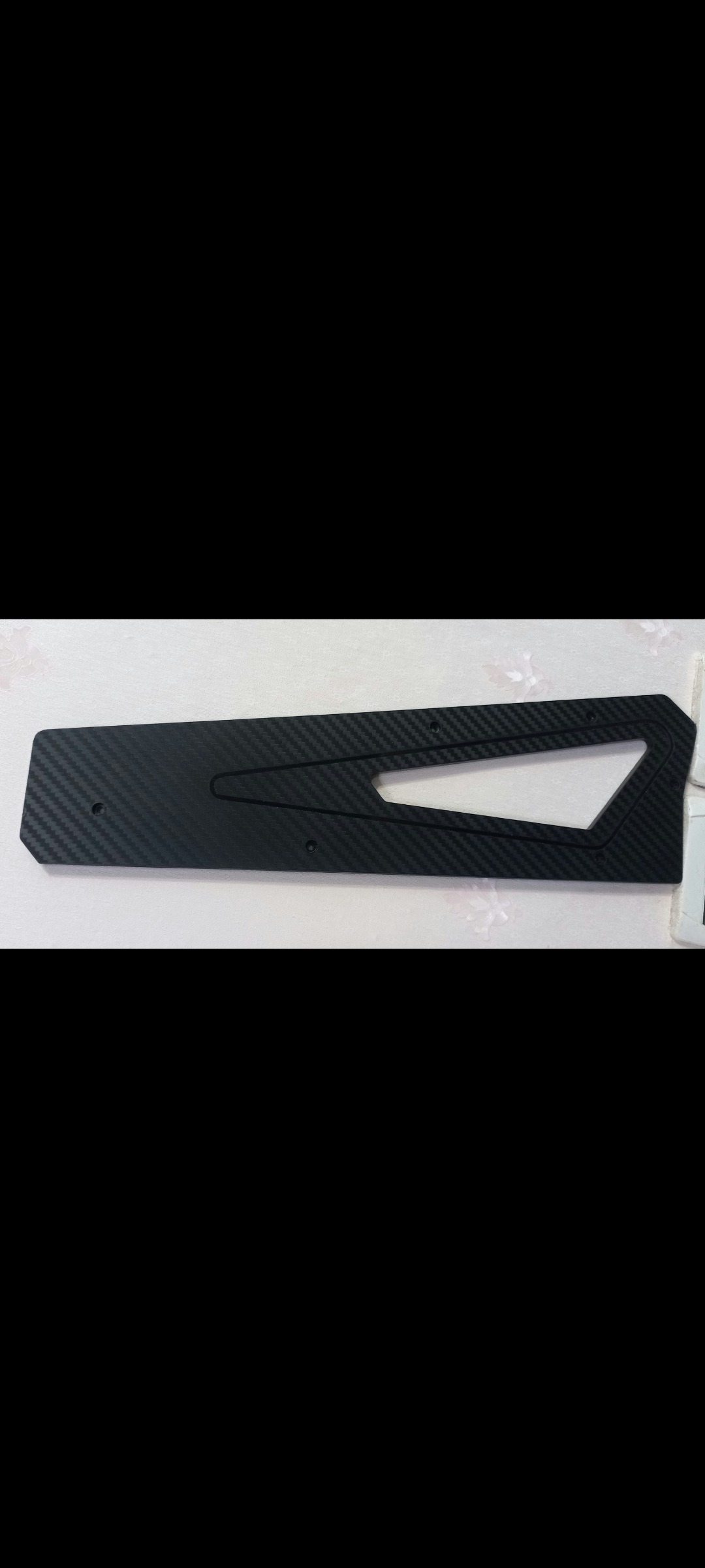 کنار پنل طرح کربن مشکی ساده ارگ Pa4x