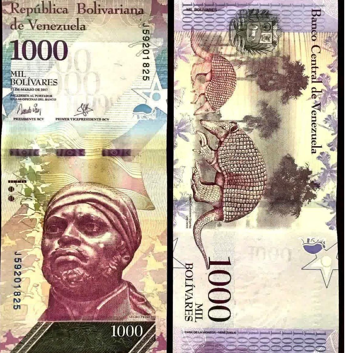تک 1000 بولیوار ونزوئلا