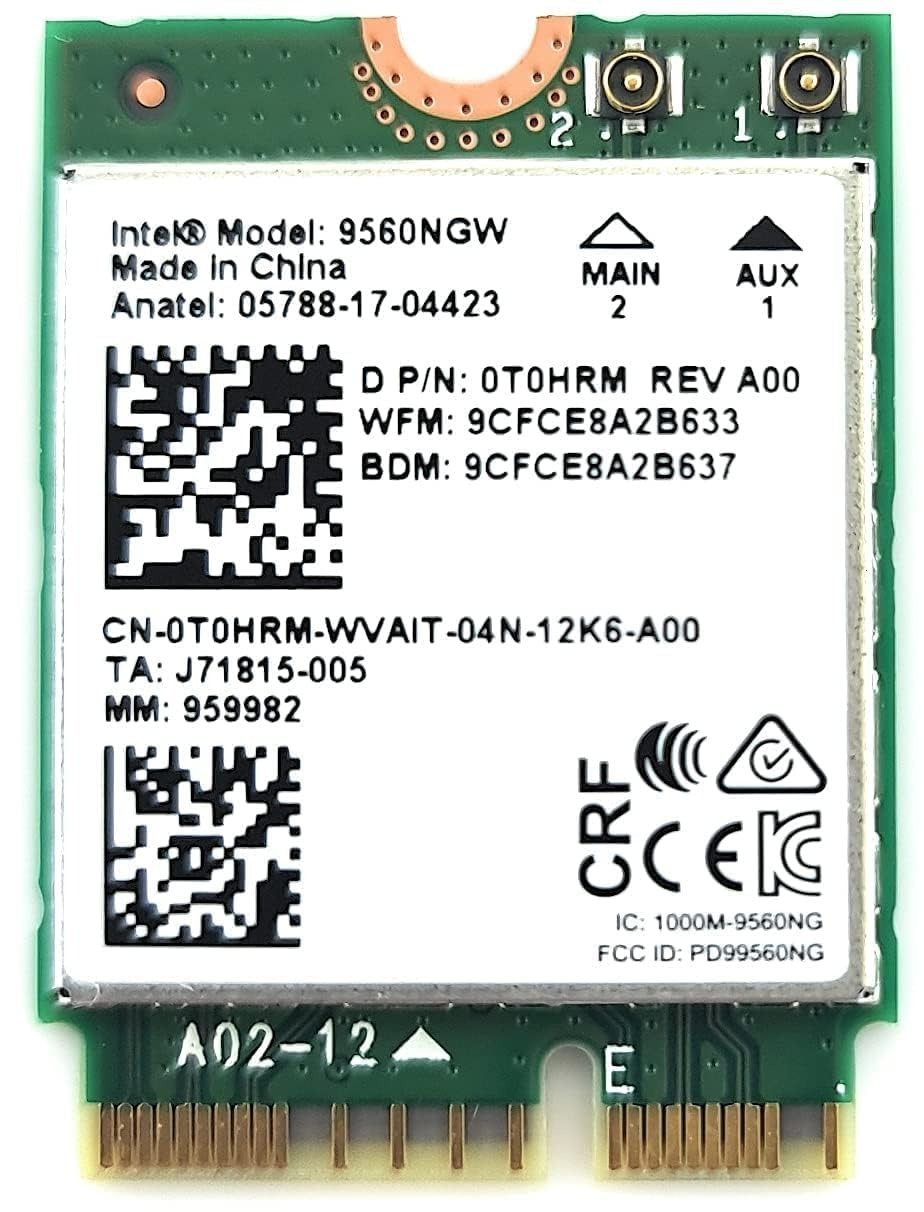 کارت شبکه وایرلس Intel 9560NGW Wireless-AC 9560