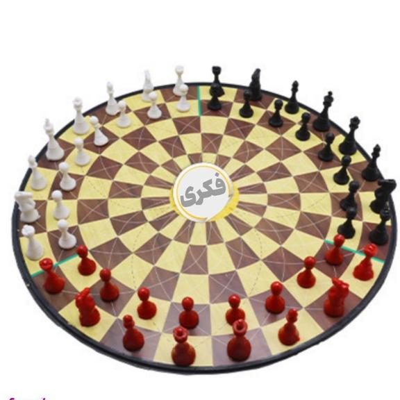 بازی فکری شطرنج 3 نفره کد 8402