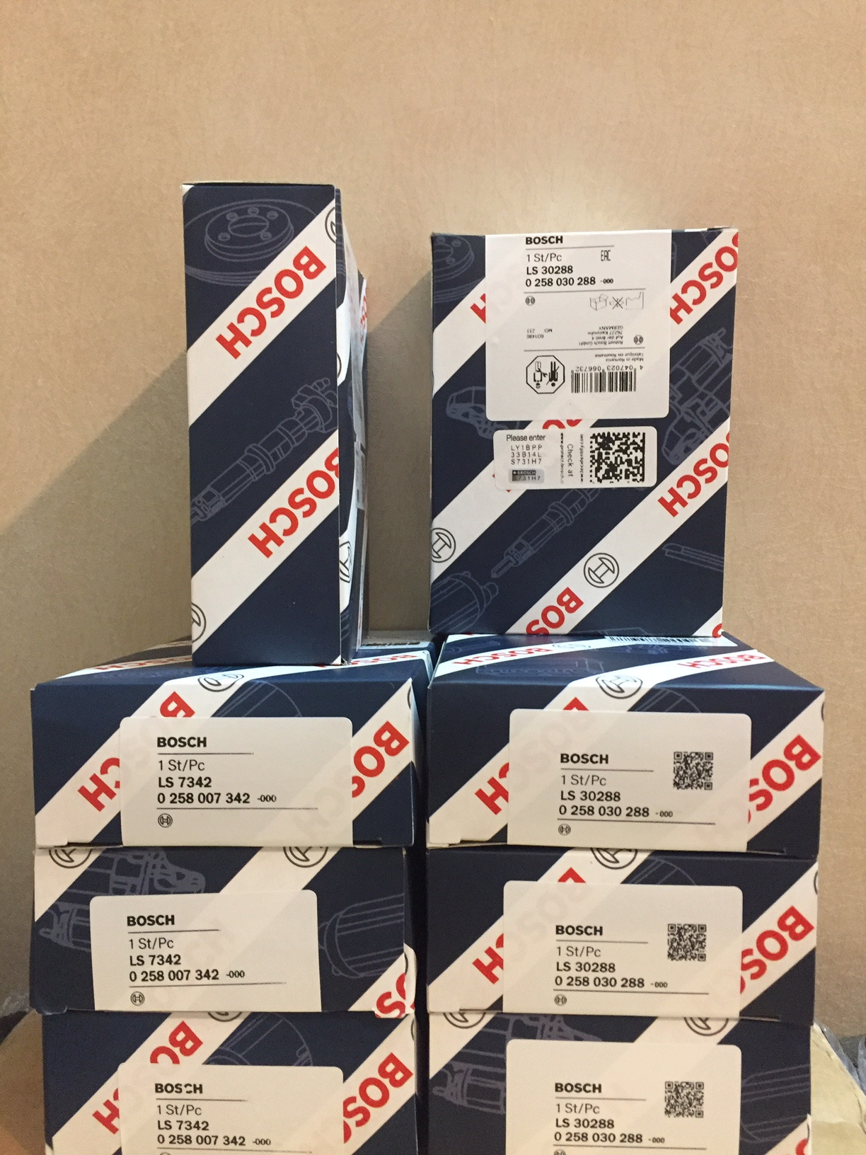 سنسور اکسیژن 6 فیش (5سیم) EF7 بوش (BOSCH)