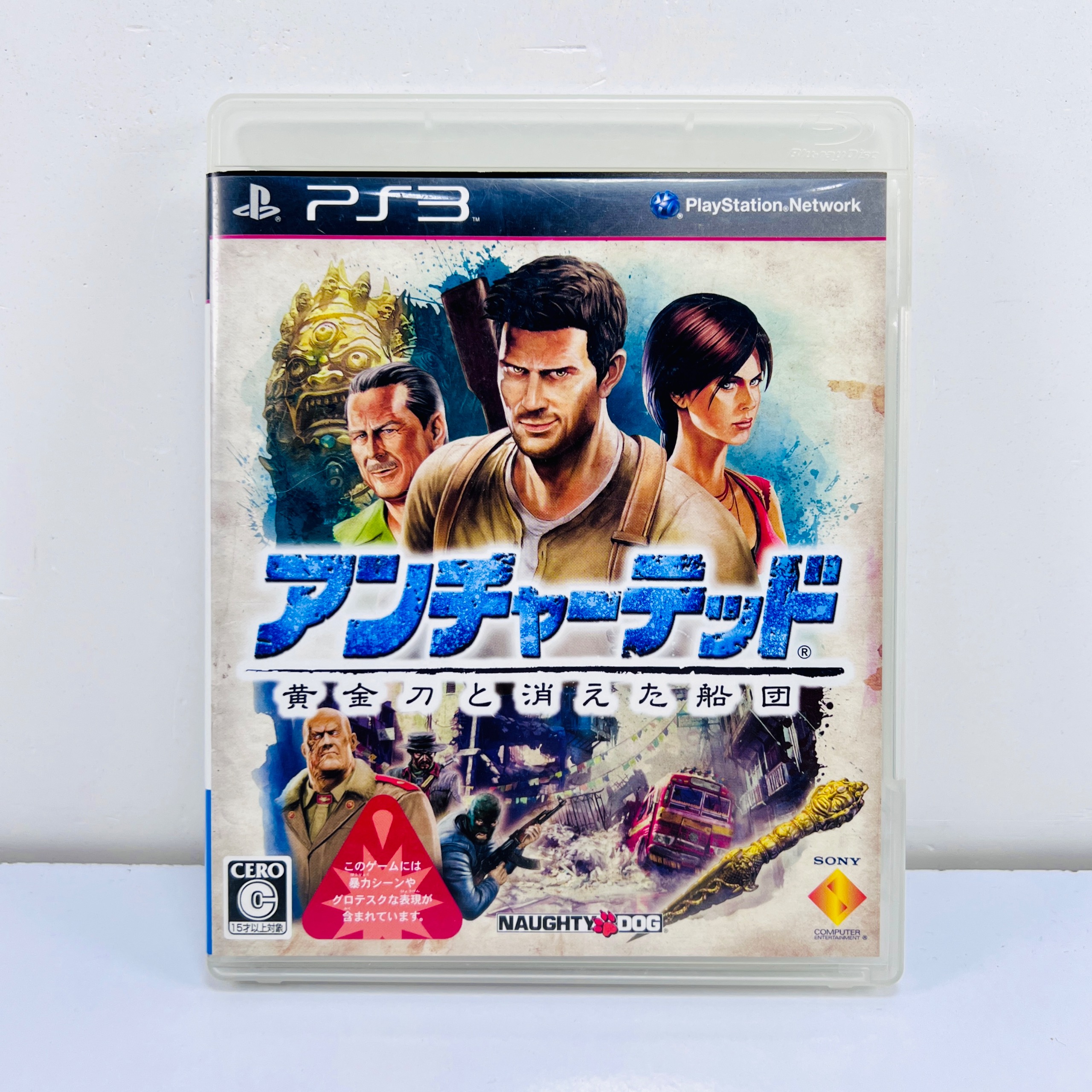 Uncharted ps3 در حد نو (ژاپن)