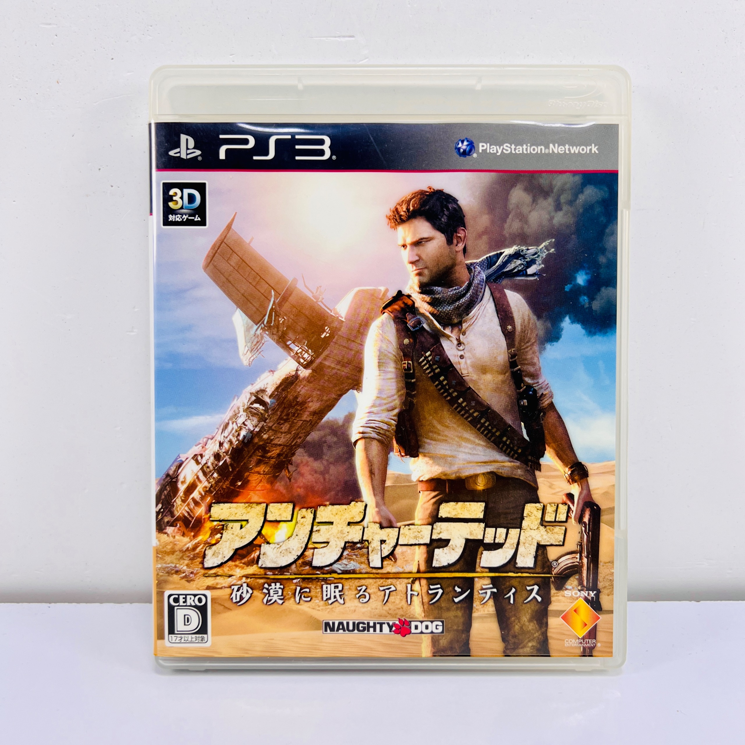 Uncharted ps3 در حد نو (ژاپن)