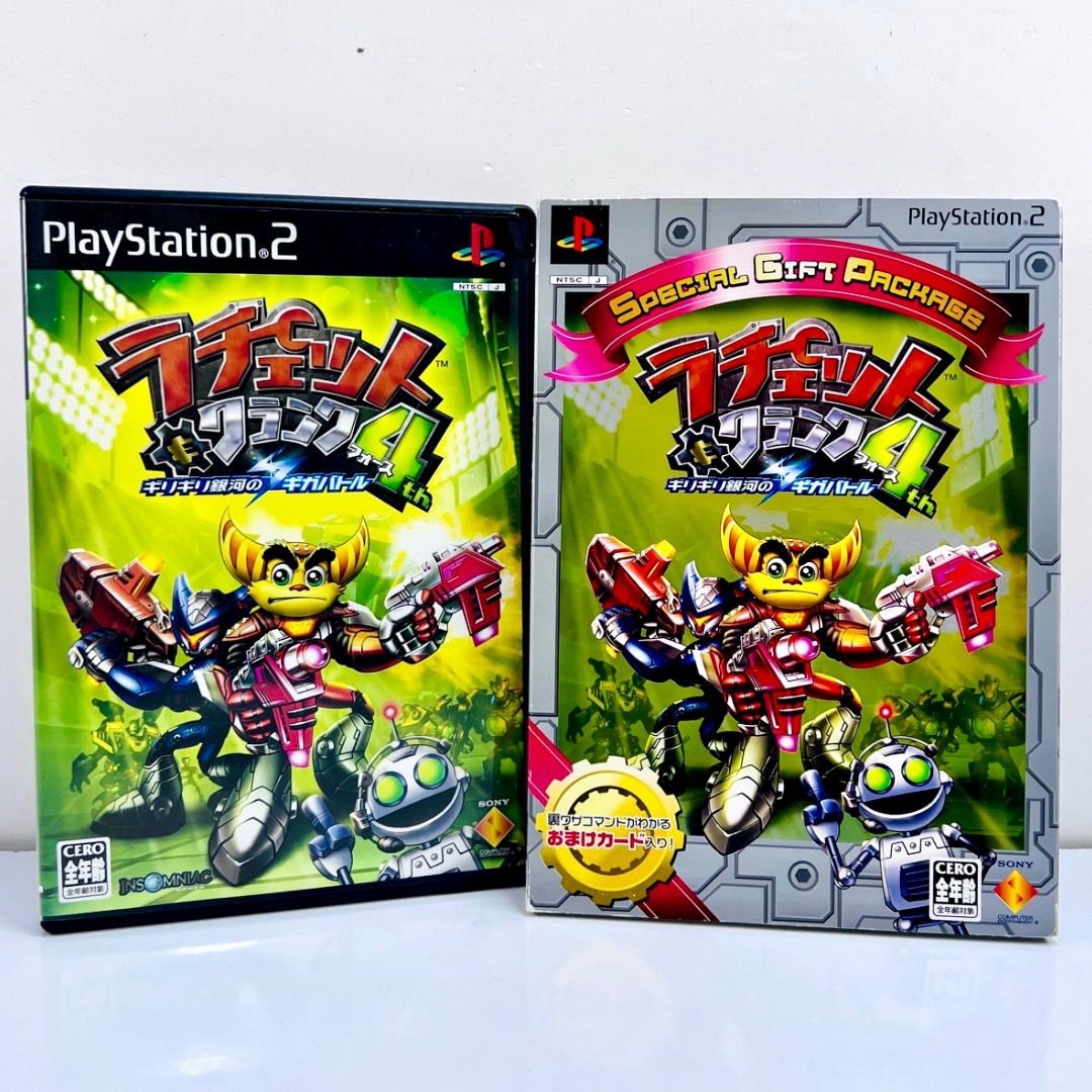 ratchet clank4 special اورجینال ps2 (ژاپن)