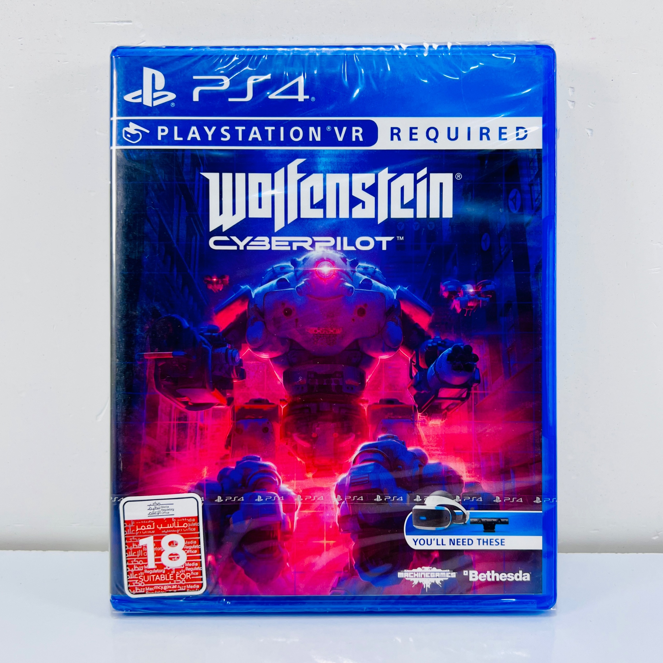 Wolfenstein cyberpilot vr ps4 پلمپ