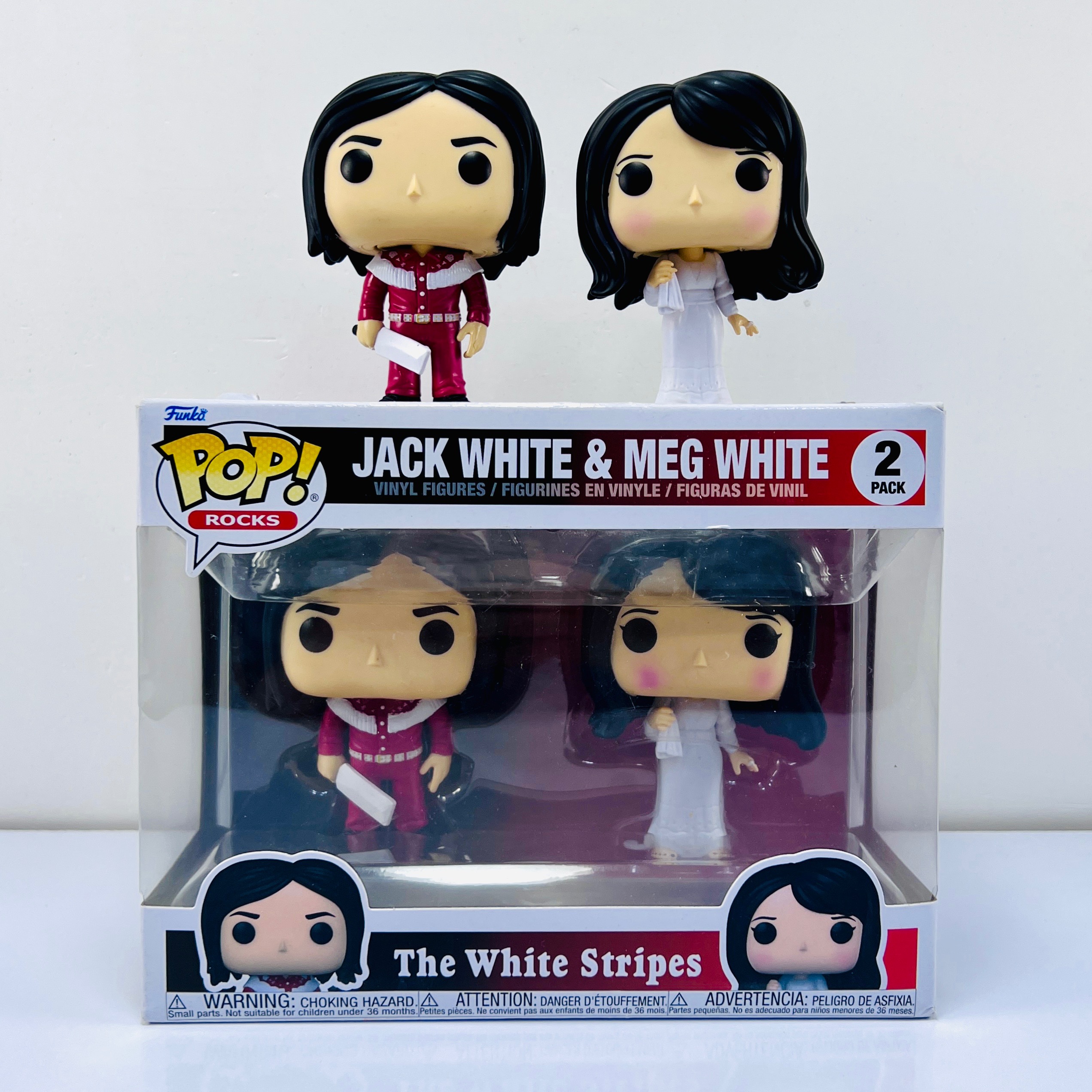 فانکوپاپ اورجینال funko white stripes