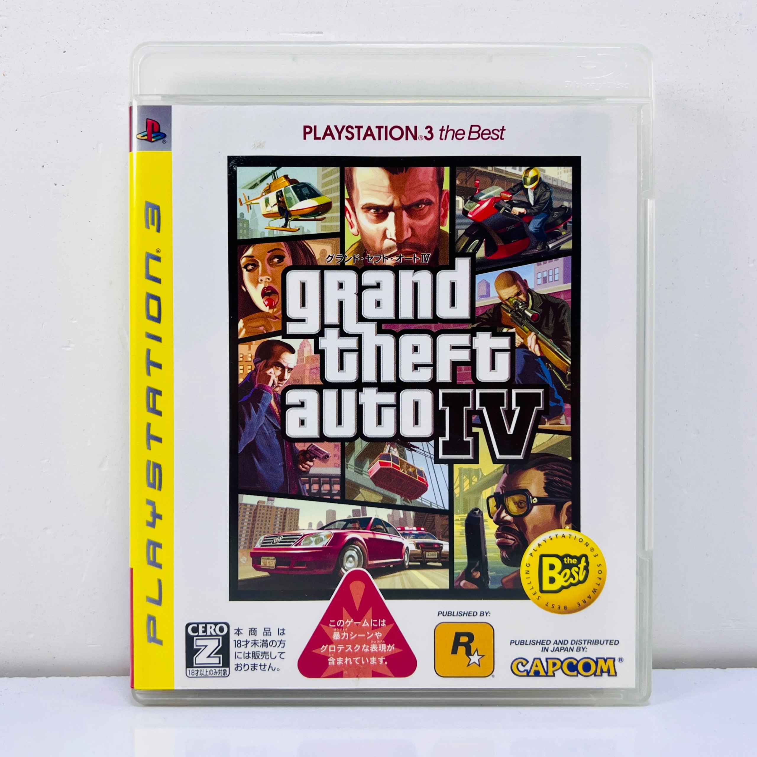 بازی اورجینال gta iv ps3 در حد نو (ژاپن)