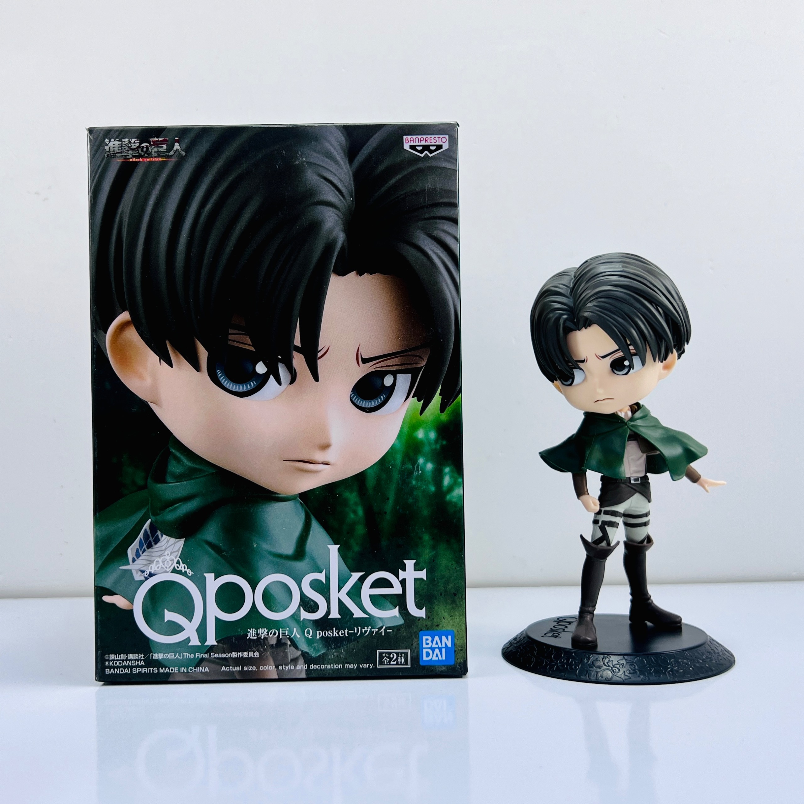 فیگور اورجینال bandai levi