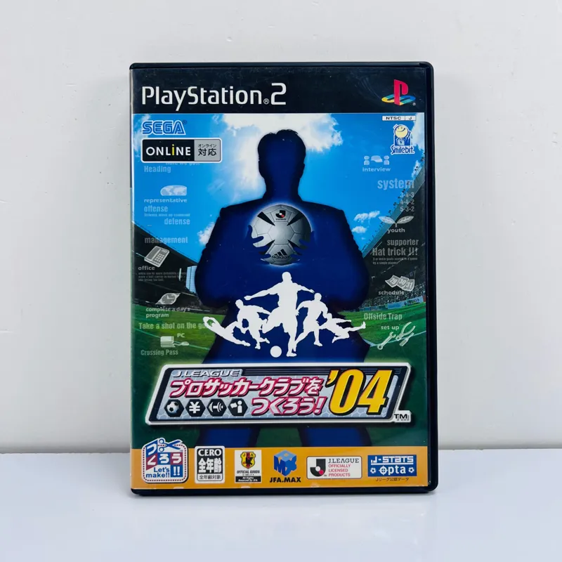 بازی اورجینال J.league ps2 (ژاپن)
