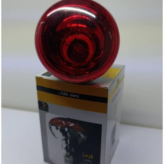 لامپ مادون قرمز 60وات حباب بزرگ وستر شارک