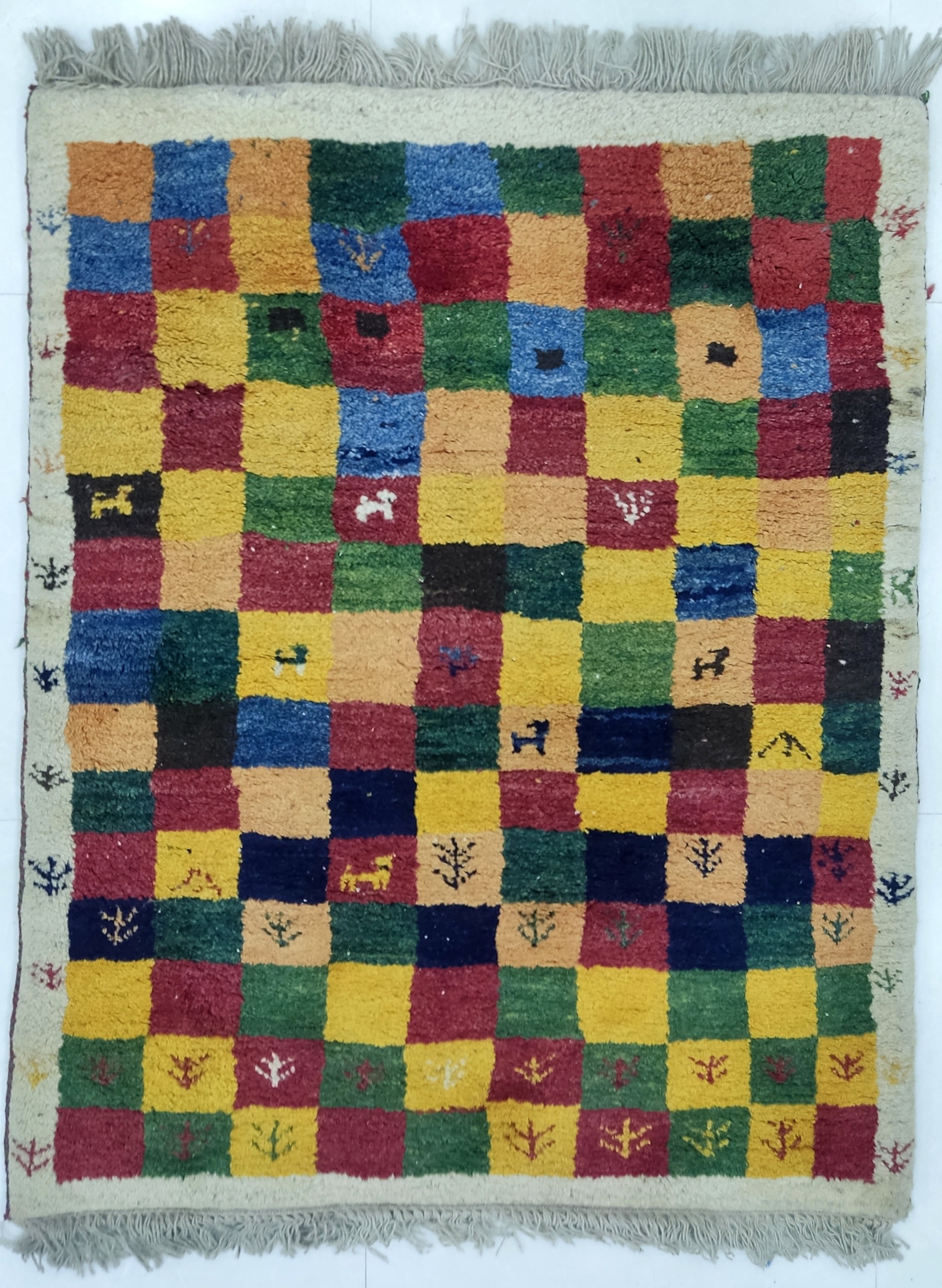 فرش قالیچه گبه دستبافت فارس