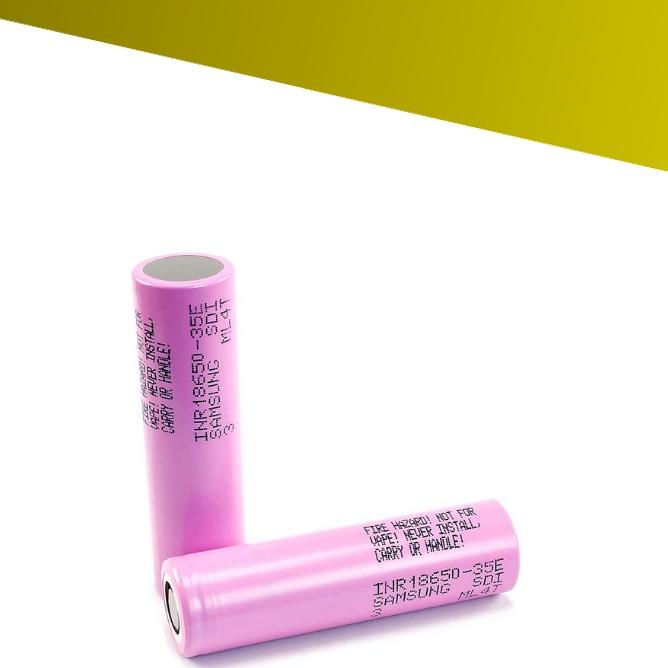 باتری 18650 سامسونگ (کارکرد صفر-خالجوش دار)
