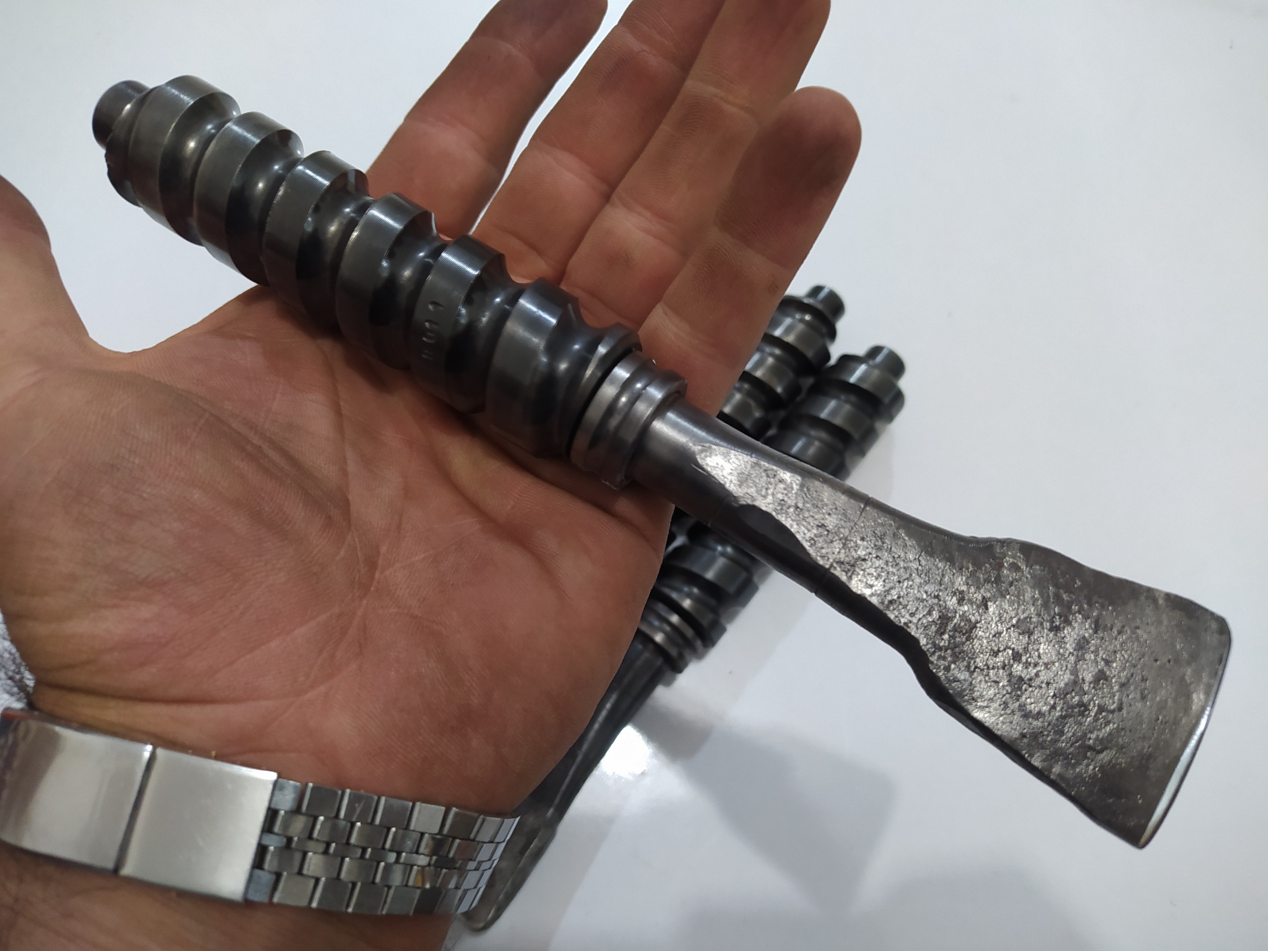 قلم فولادی دست ساز آبدیده سر تخت بی نظیر