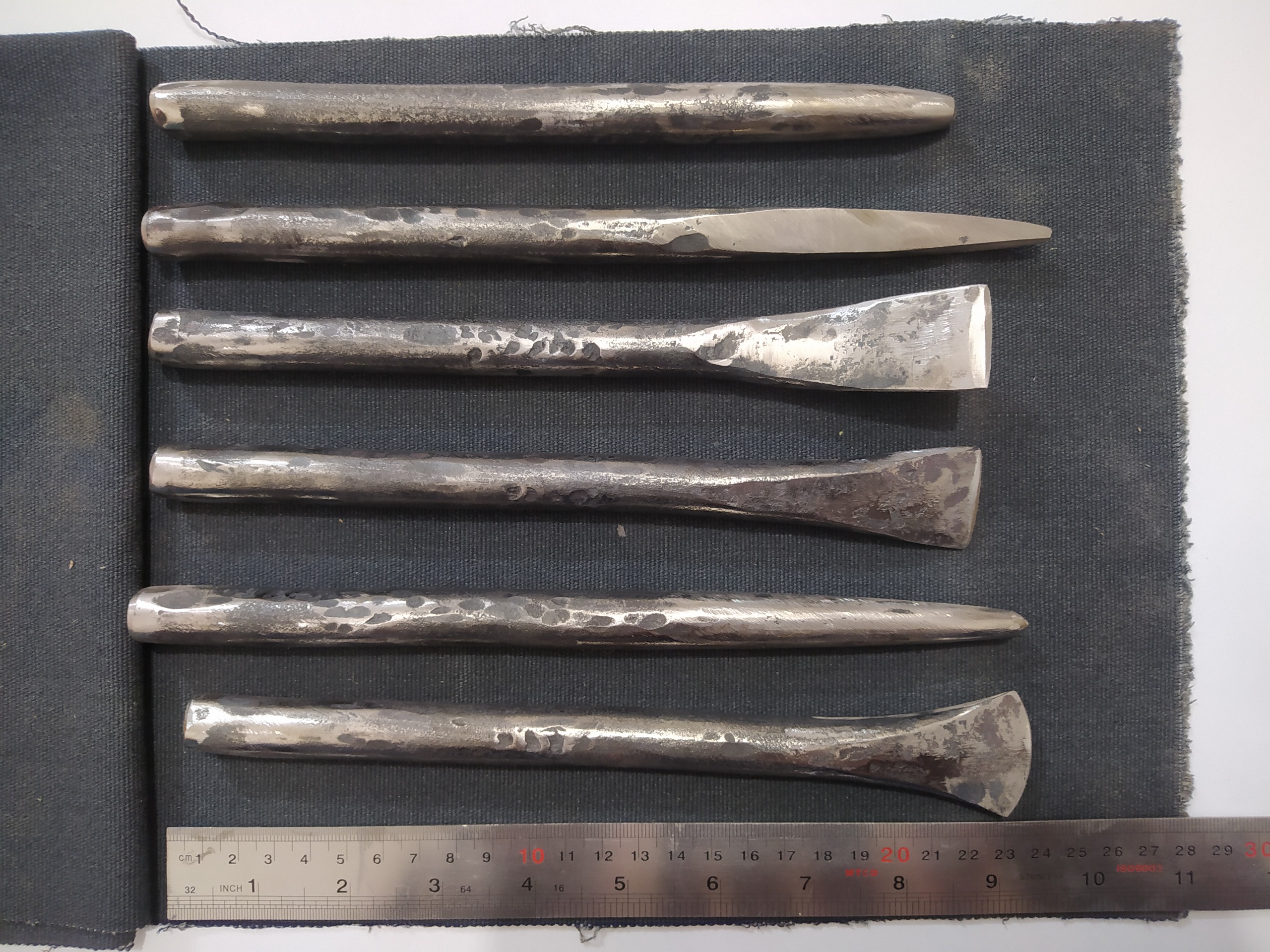 ست بی نظیر قلم های فولاد خالص آبدیده دست ساز