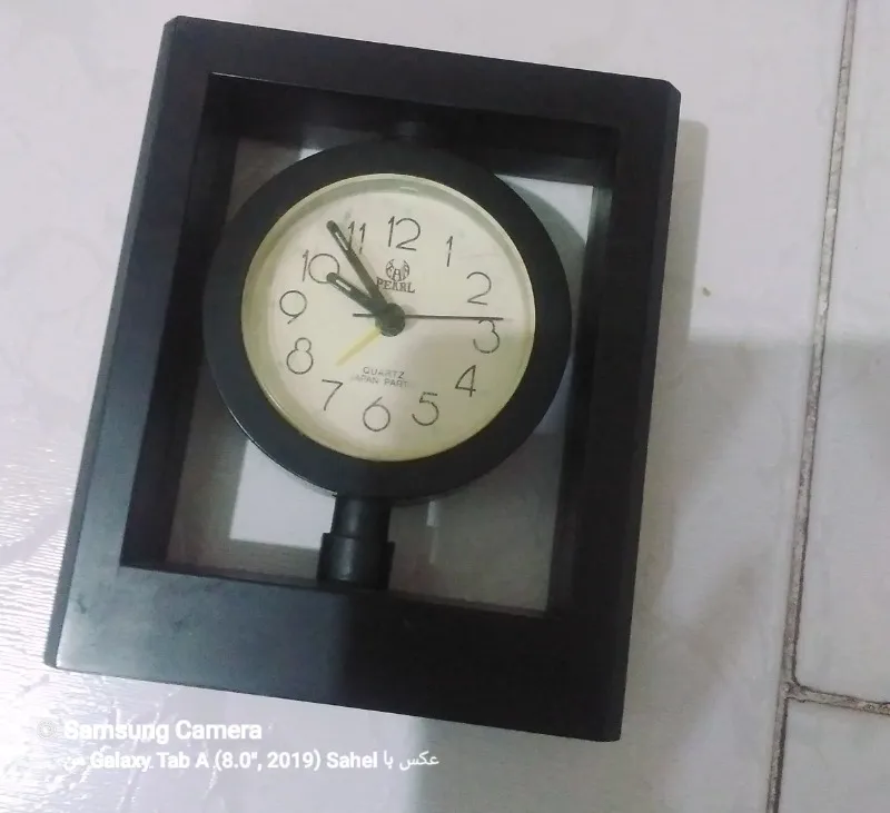 ساعت رومیزی زنگ دار
