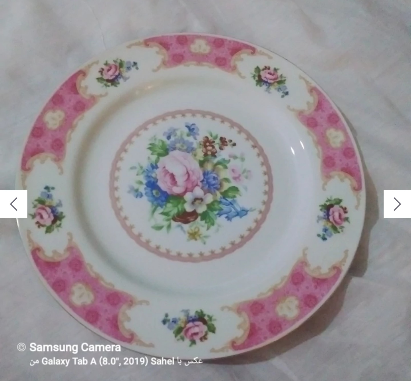 یک دست بشقاب پلوخوری چینی اصلی و قدیمی