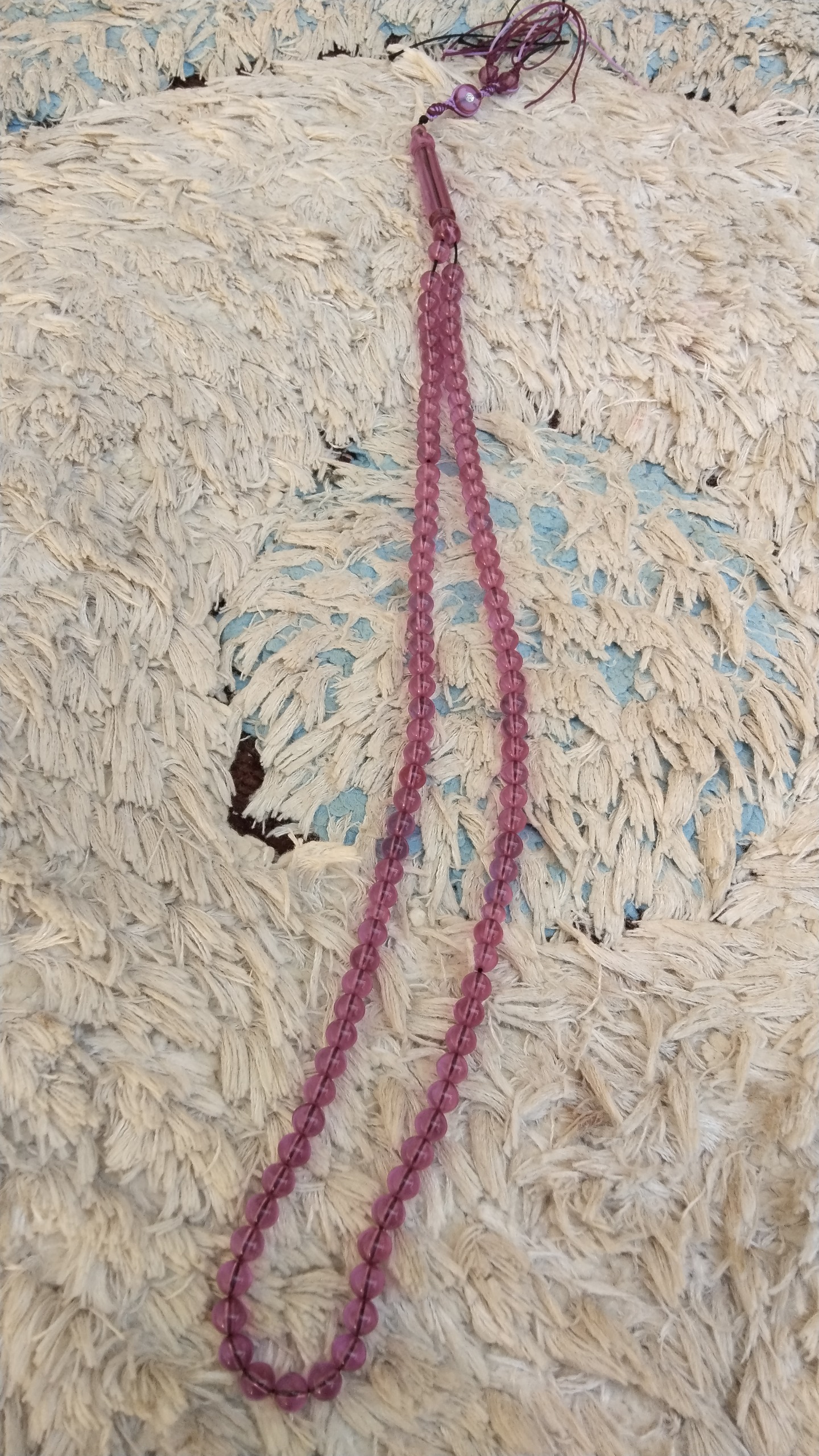 تسبیح سندلوس کاراستاد فاتح بامهرنقره