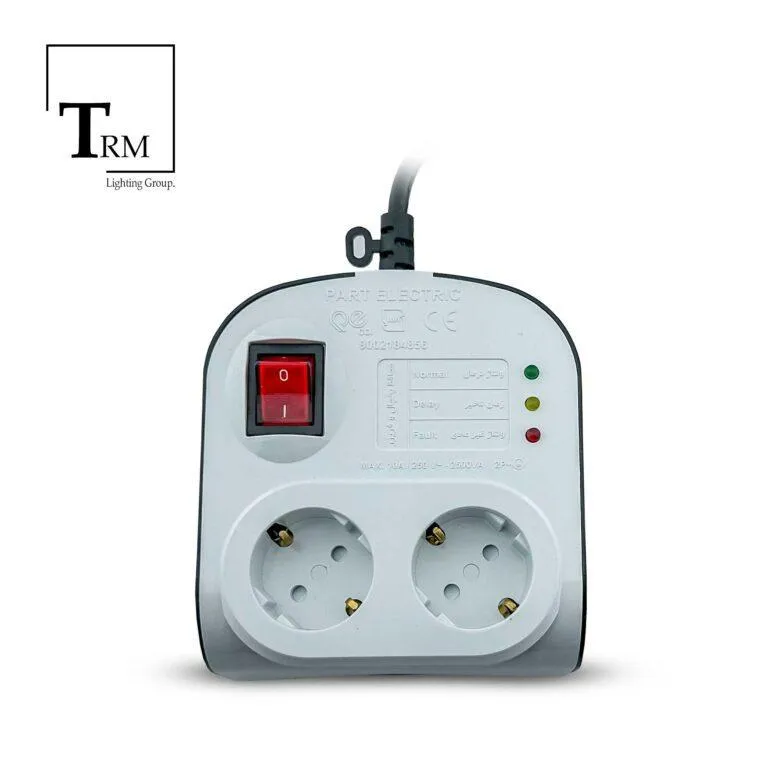 محافظ ولتاژ 2 خانه پارت الکتریک کد 8787