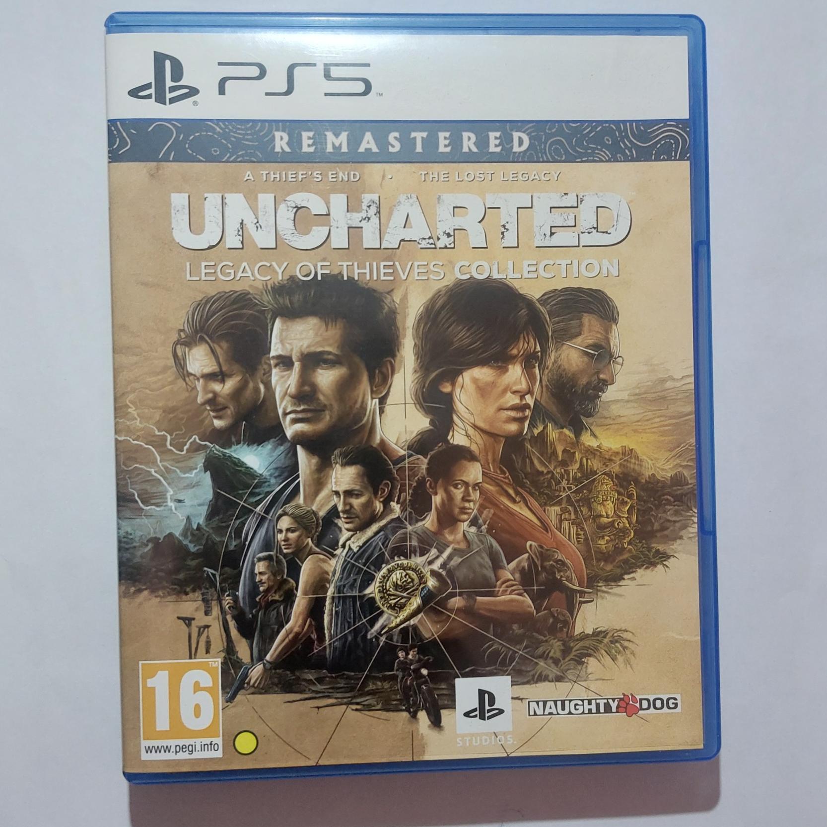 بازی Uncharted legacy of thieves برای Ps5