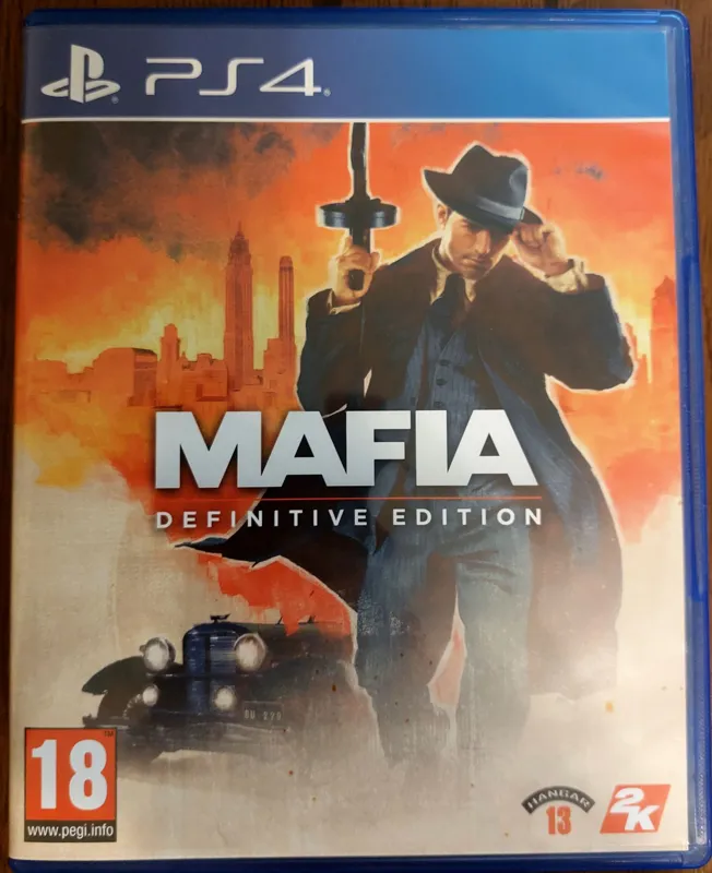 دیسک بازی mafia definitive edition برای ps4
