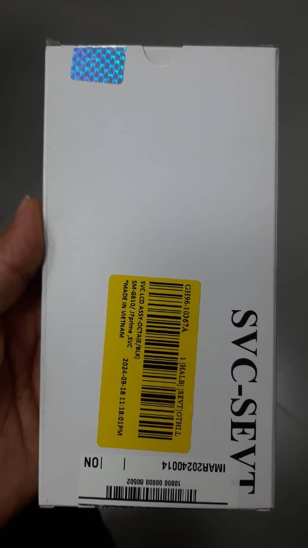 تاچ و ال سی دی سامسونگ J7 Prime طلایی