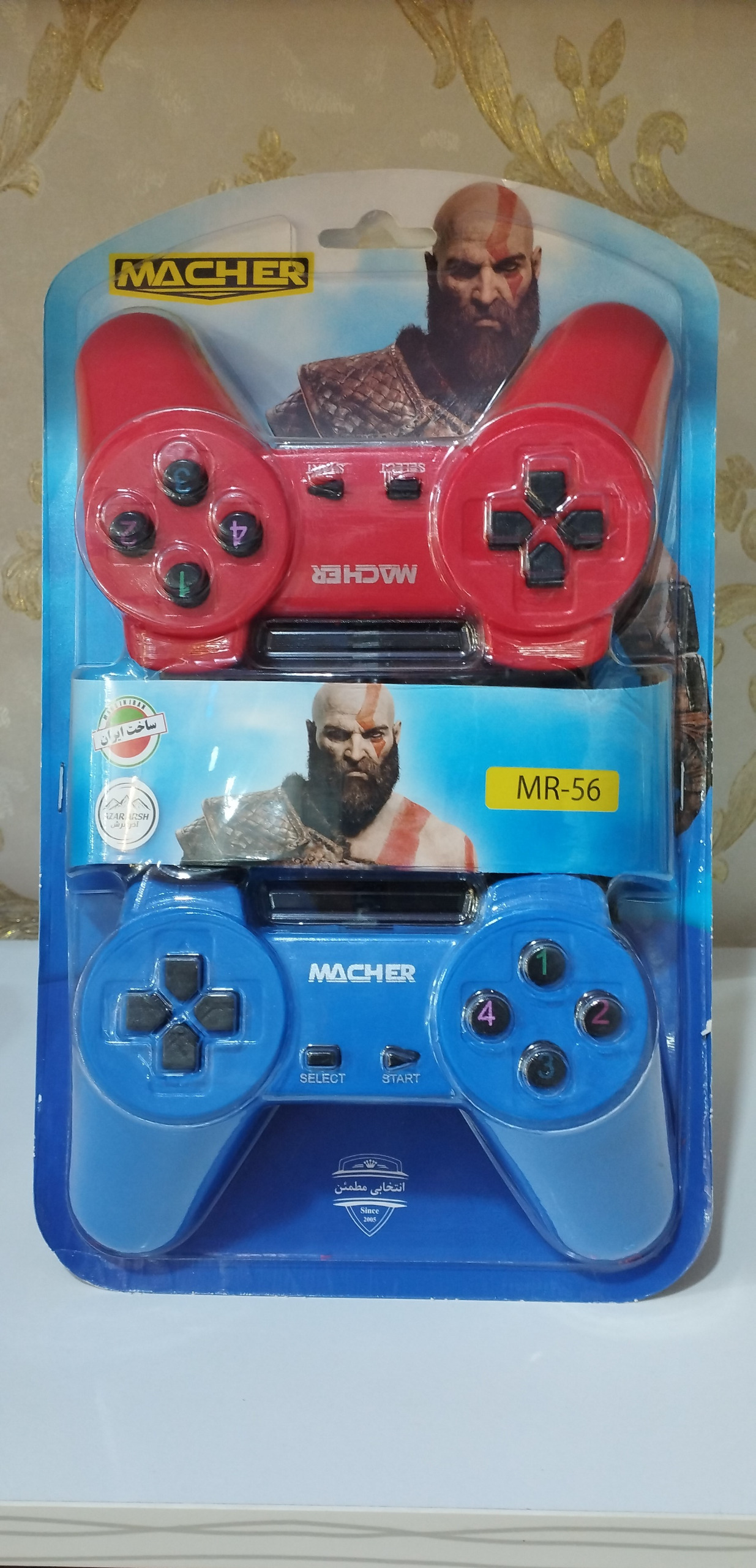 دسته بازی مچر (Macher) مدل MR-56 بسته 2 عددی