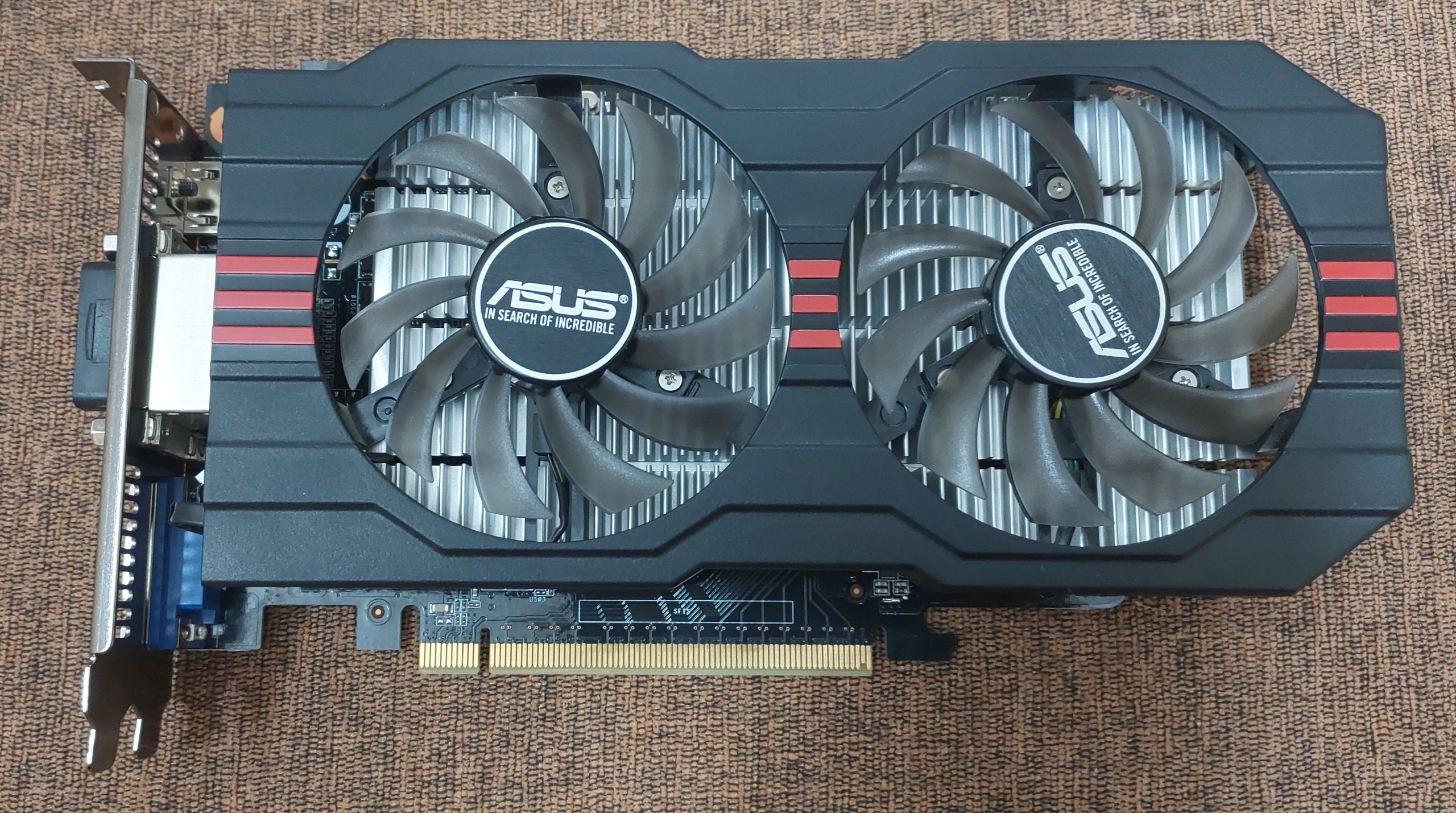 کارت گرافیک Asus GeForce GTX 750 Ti 2Gb دو فن