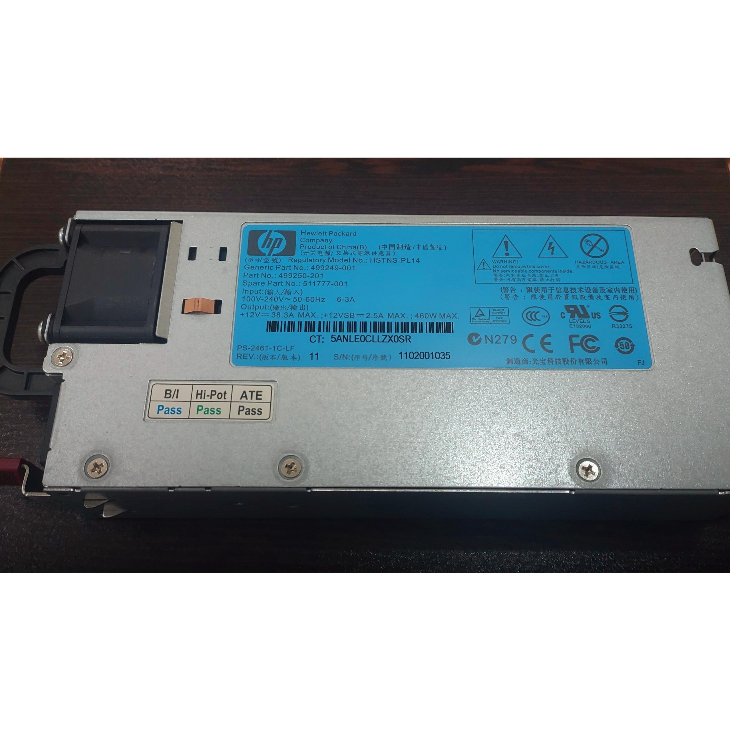 پاور سرور HP اچ پی 460W مدل HSTNS-PL14