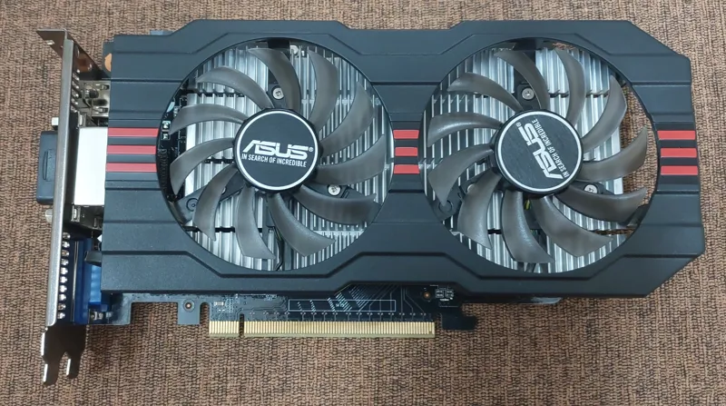 کارت گرافیک Asus GeForce GTX 750 Ti 2Gb دو فن