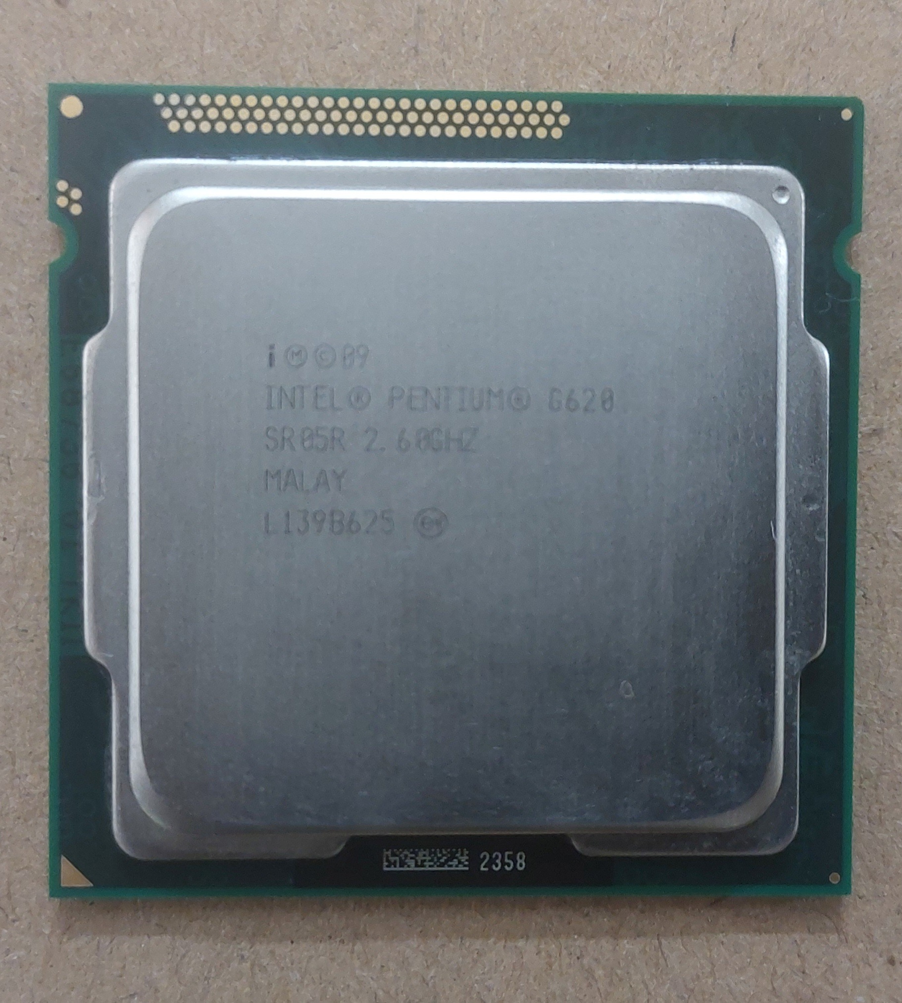 پردازنده Intel Pentium Processor G620 با 1155 LGA