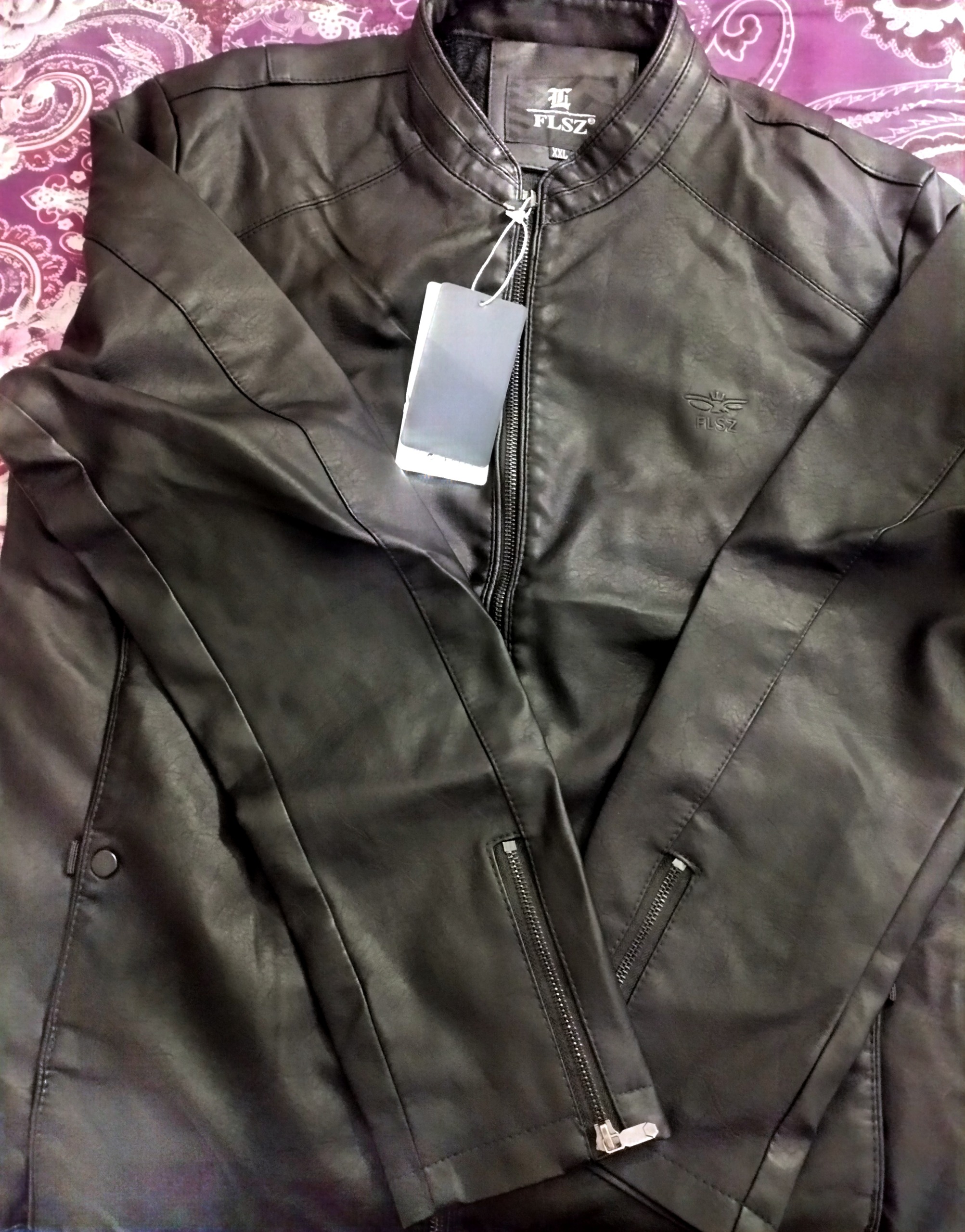 کاپشن چرم چینی Fays